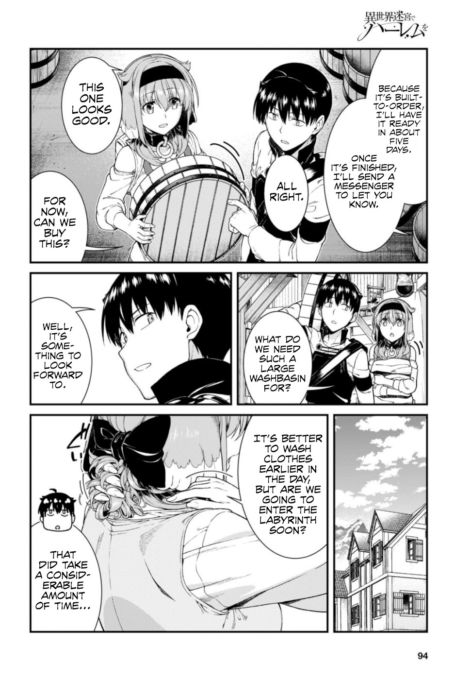 Isekai Meikyuu de Harem o Chapter 28 - Page 8