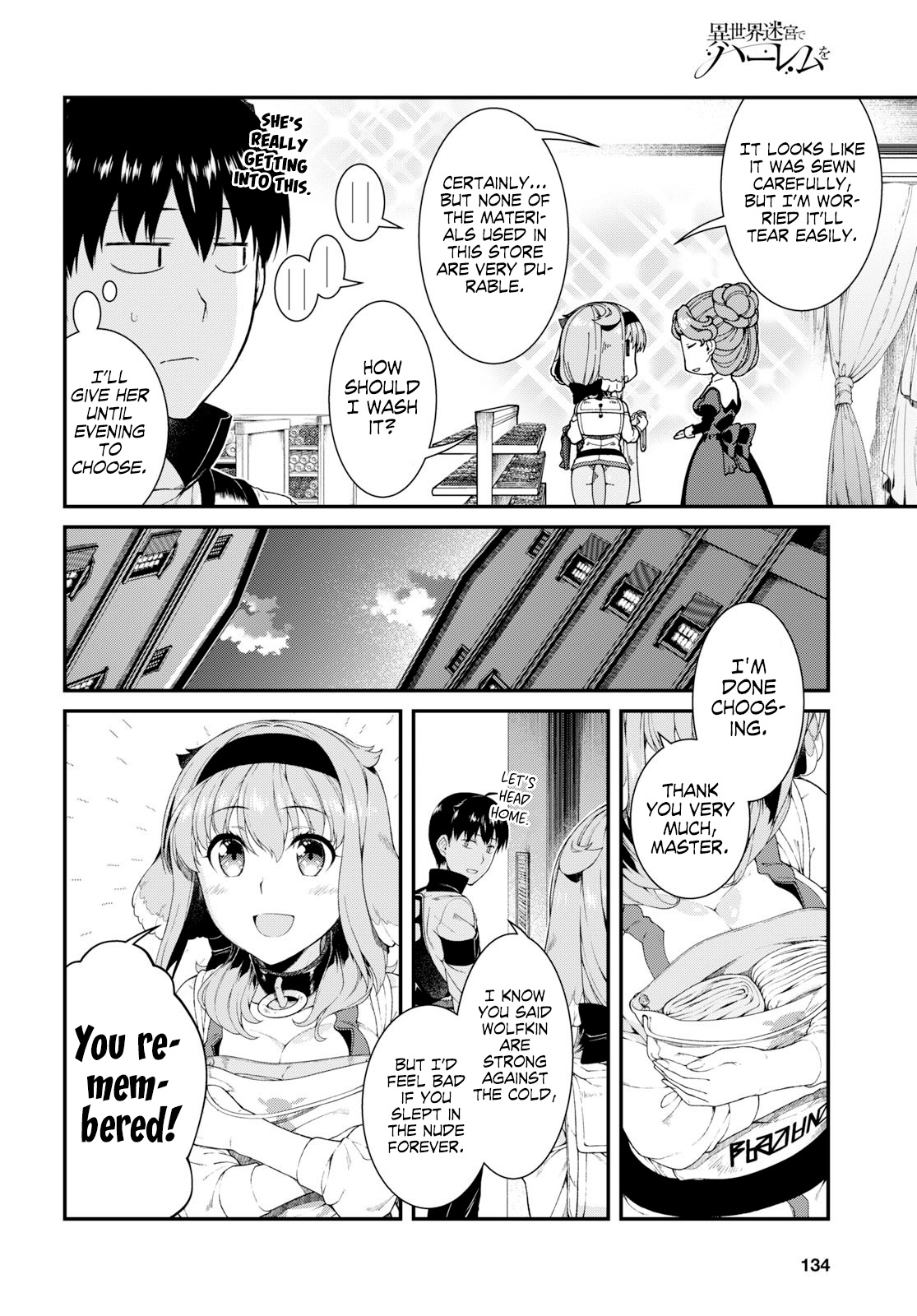 Isekai Meikyuu de Harem o Chapter 35 - Page 20