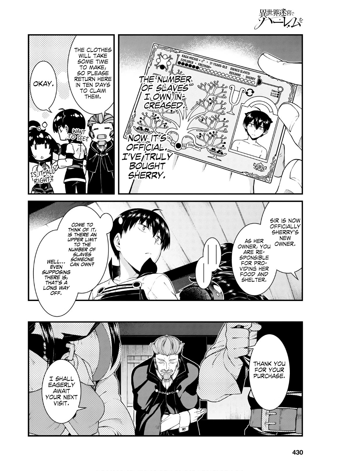Isekai Meikyuu de Harem o Chapter 38 - Page 23