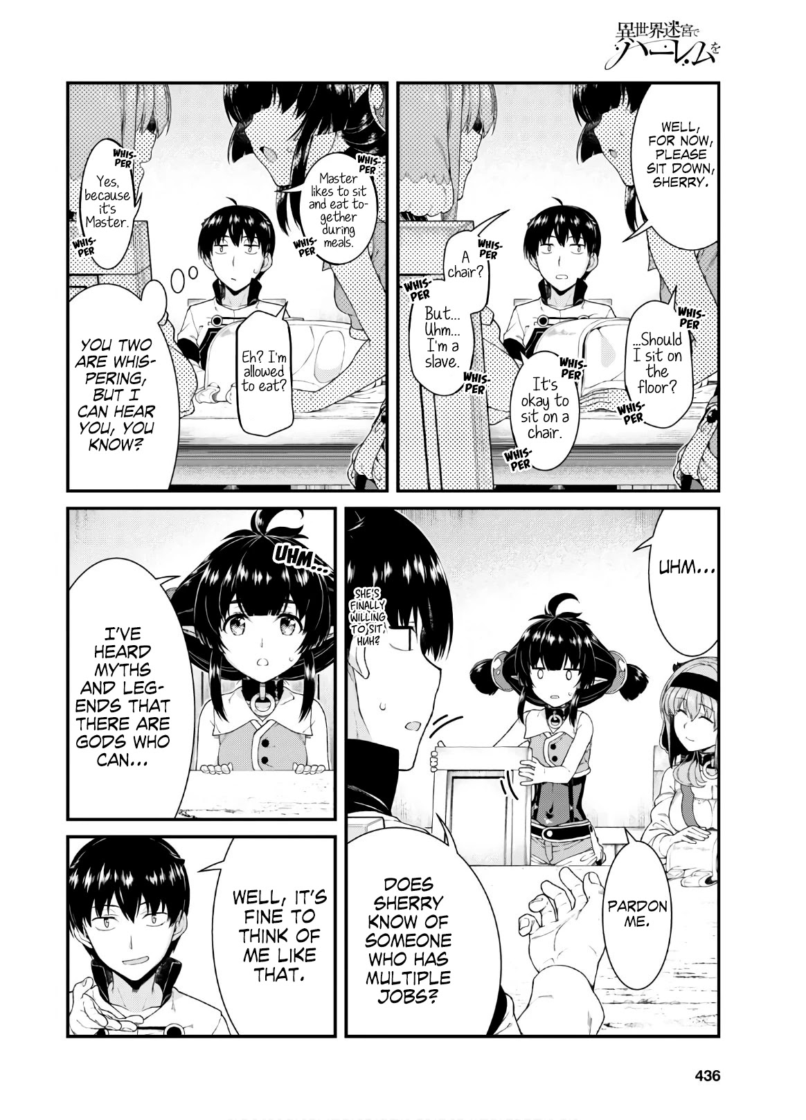 Isekai Meikyuu de Harem o Chapter 38 - Page 29