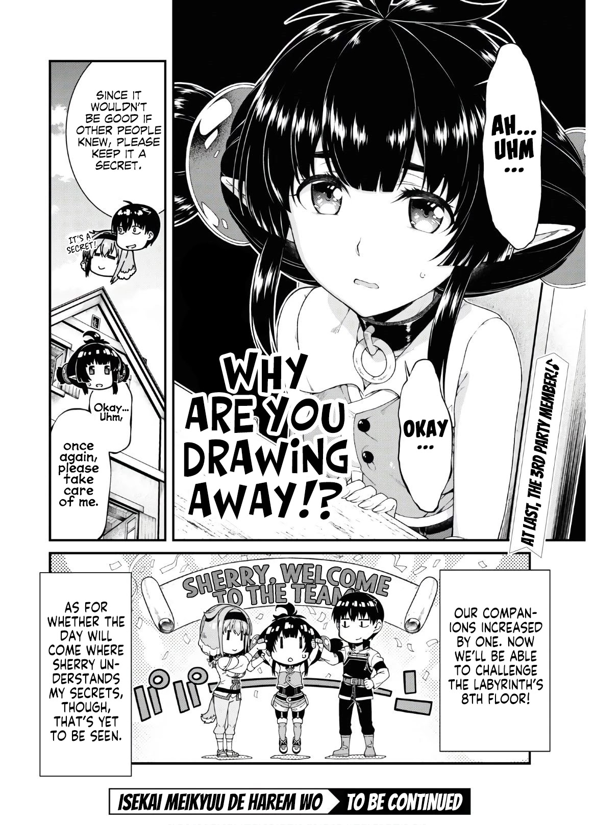 Isekai Meikyuu de Harem o Chapter 38 - Page 33