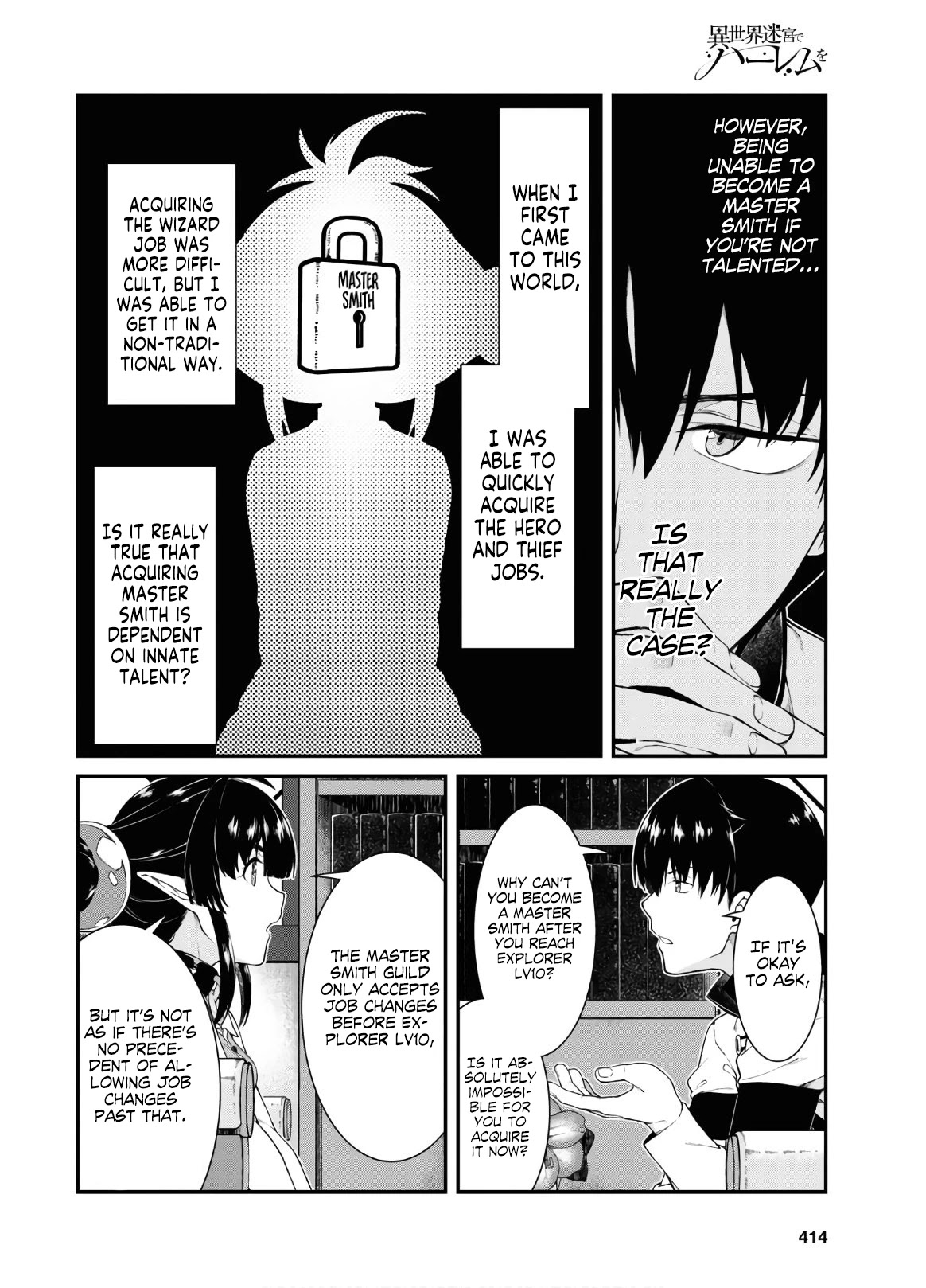 Isekai Meikyuu de Harem o Chapter 38 - Page 7