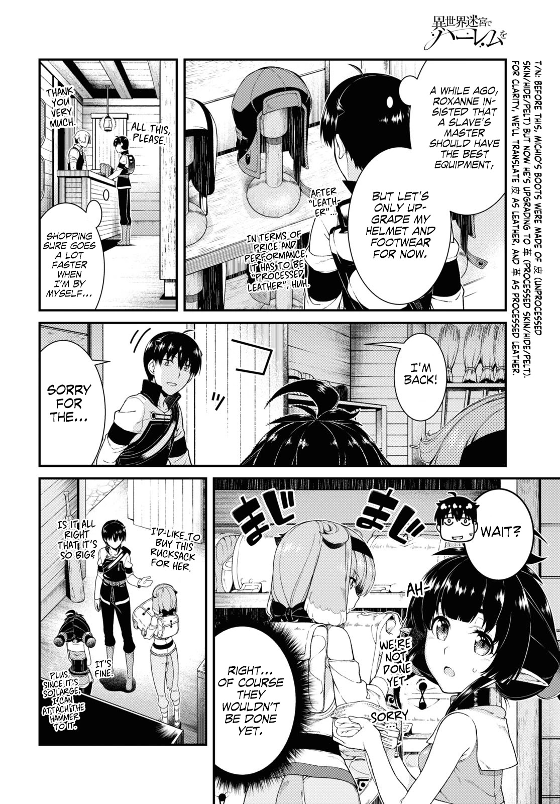 Isekai Meikyuu de Harem o Chapter 39 - Page 6