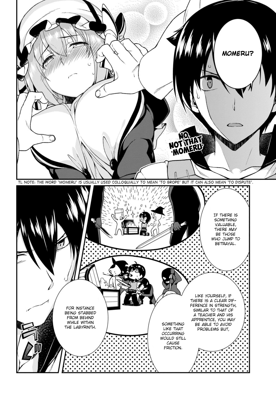 Isekai Meikyuu de Harem o Chapter 4 - Page 4