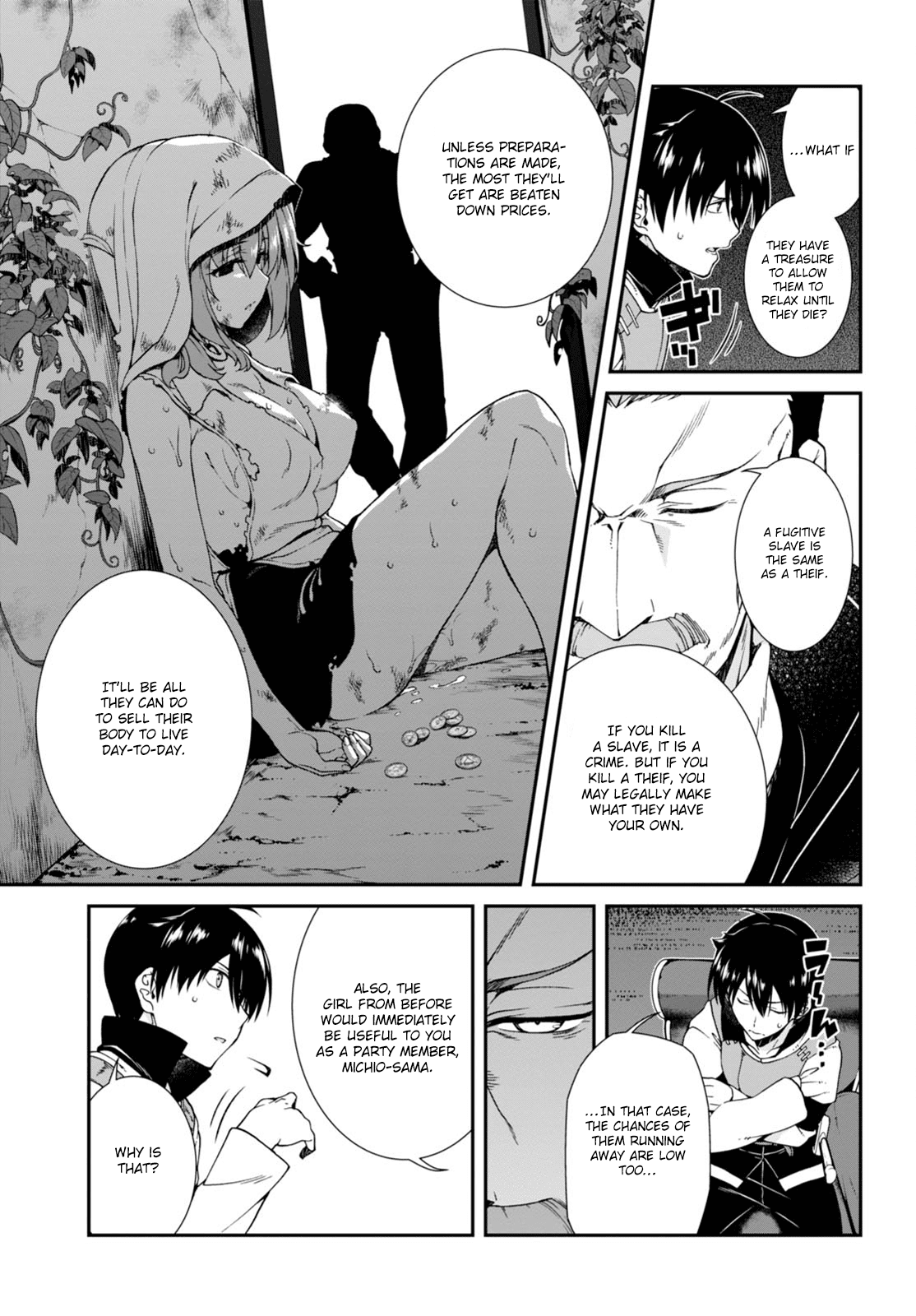 Isekai Meikyuu de Harem o Chapter 4 - Page 7