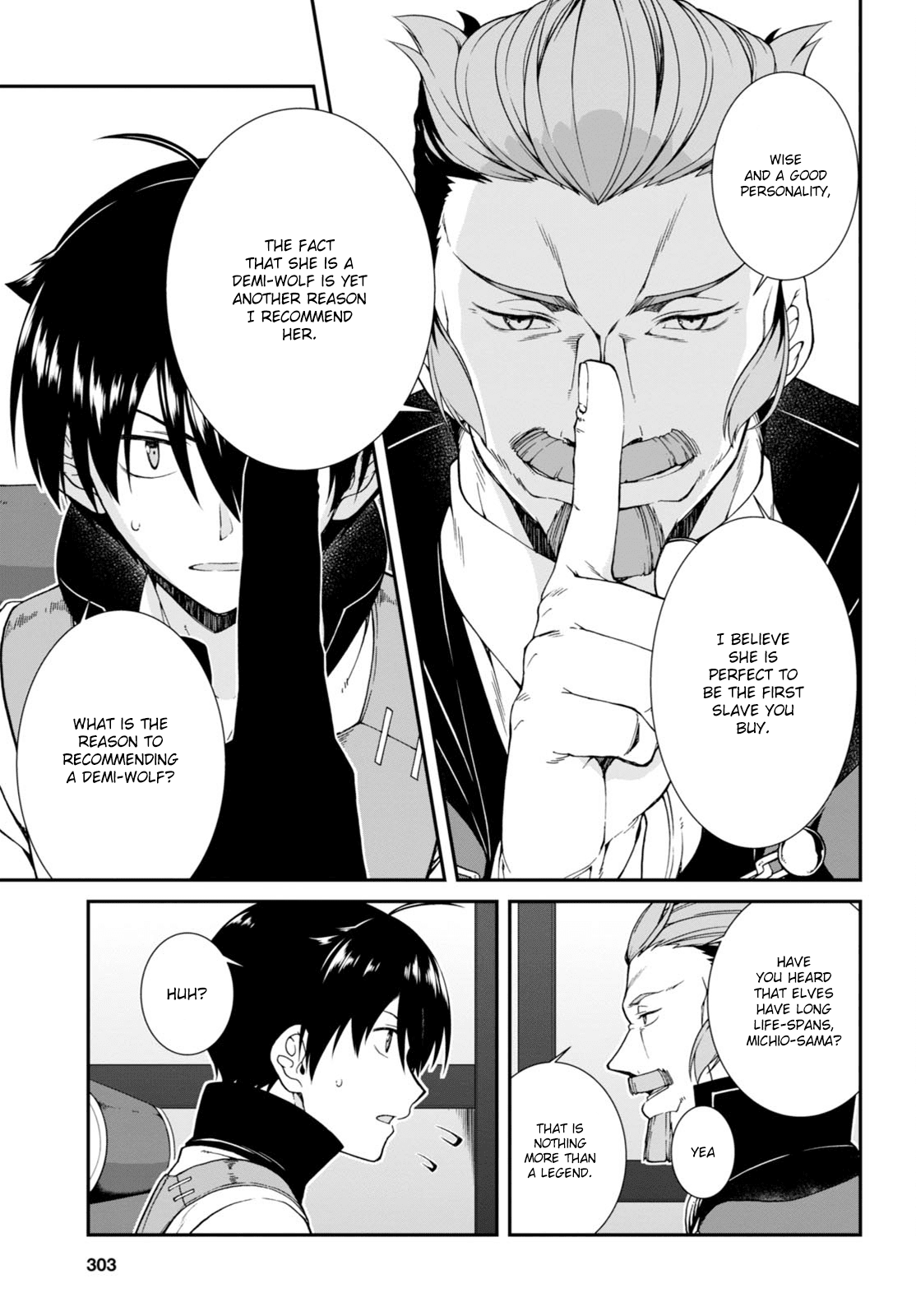 Isekai Meikyuu de Harem o Chapter 4 - Page 9