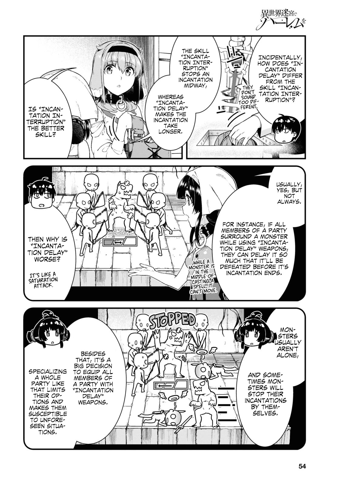 Isekai Meikyuu de Harem o Chapter 41 - Page 8