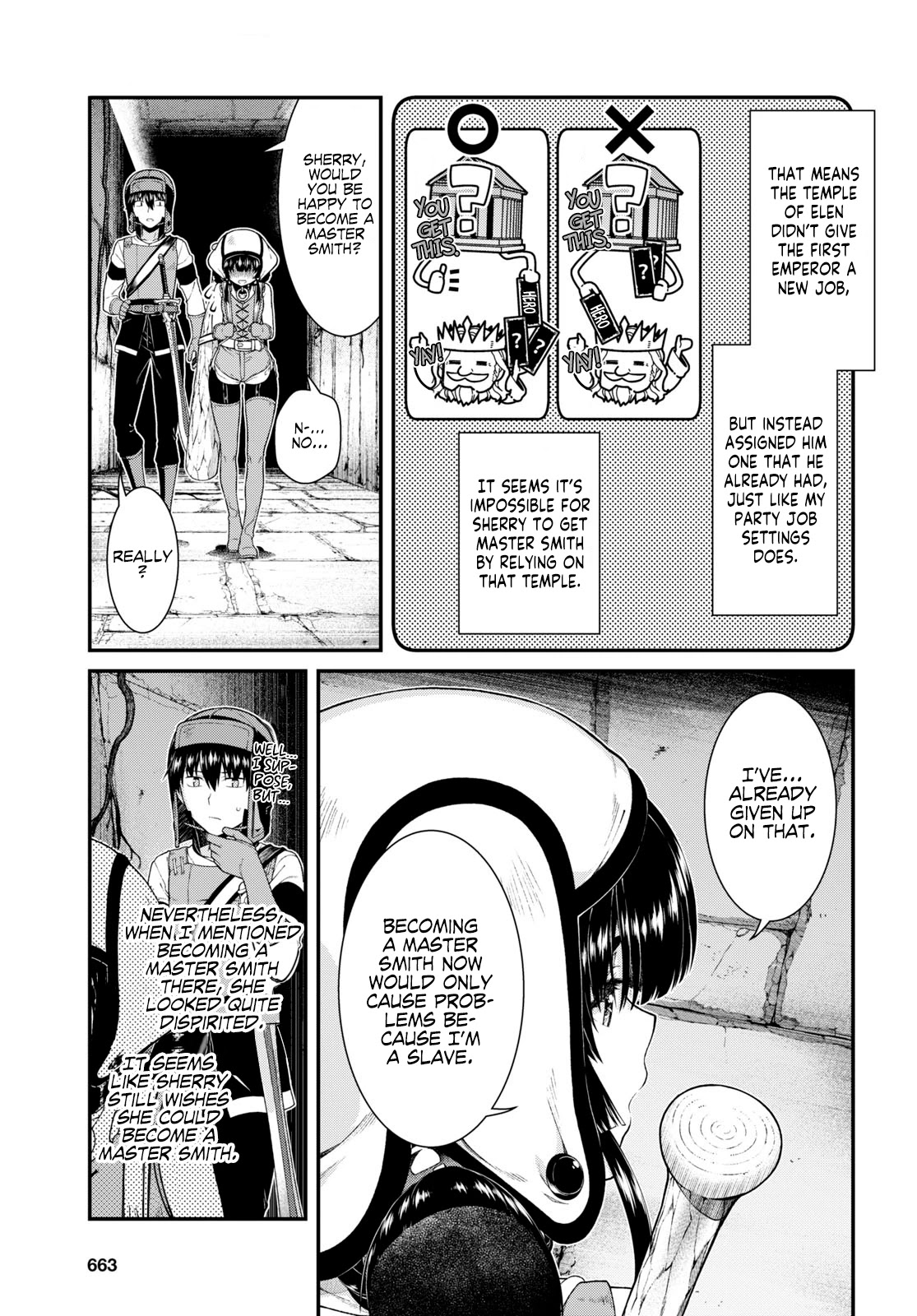 Isekai Meikyuu de Harem o Chapter 45 - Page 12