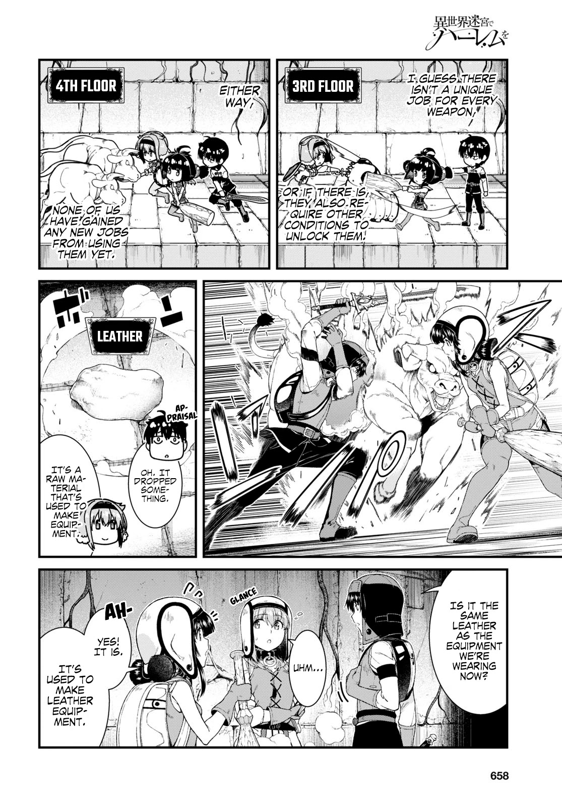 Isekai Meikyuu de Harem o Chapter 45 - Page 7