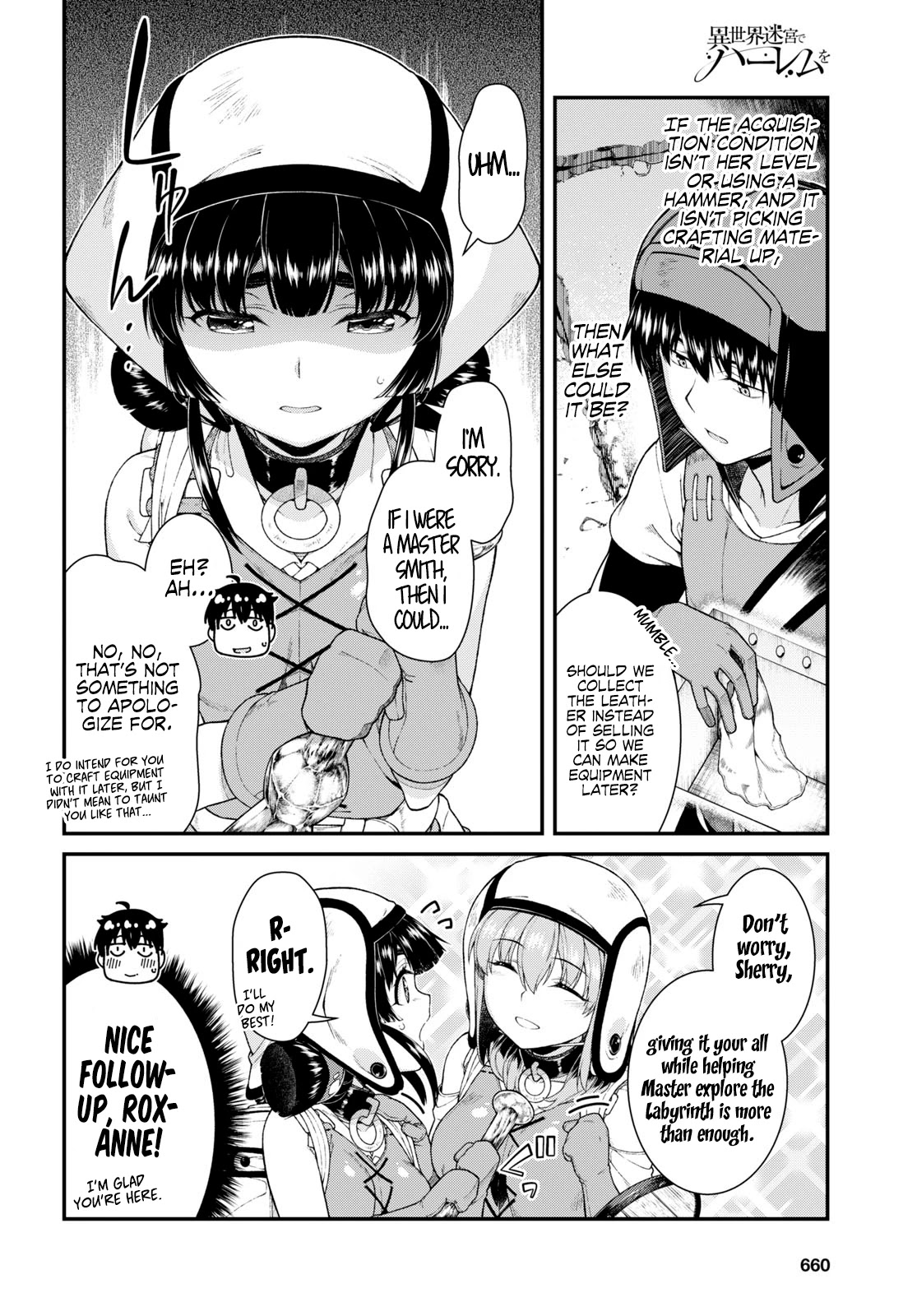 Isekai Meikyuu de Harem o Chapter 45 - Page 9