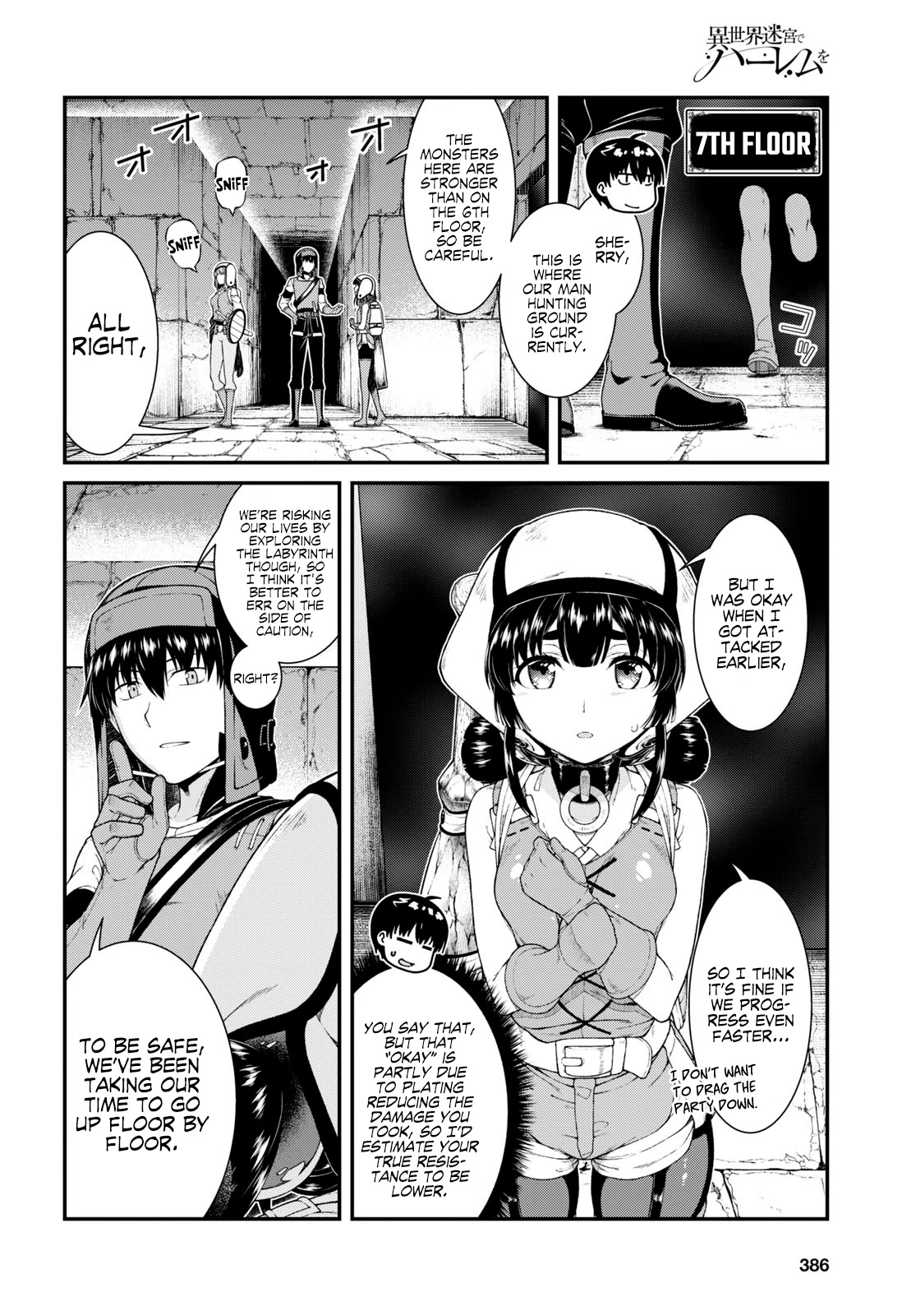 Isekai Meikyuu de Harem o Chapter 46 - Page 8