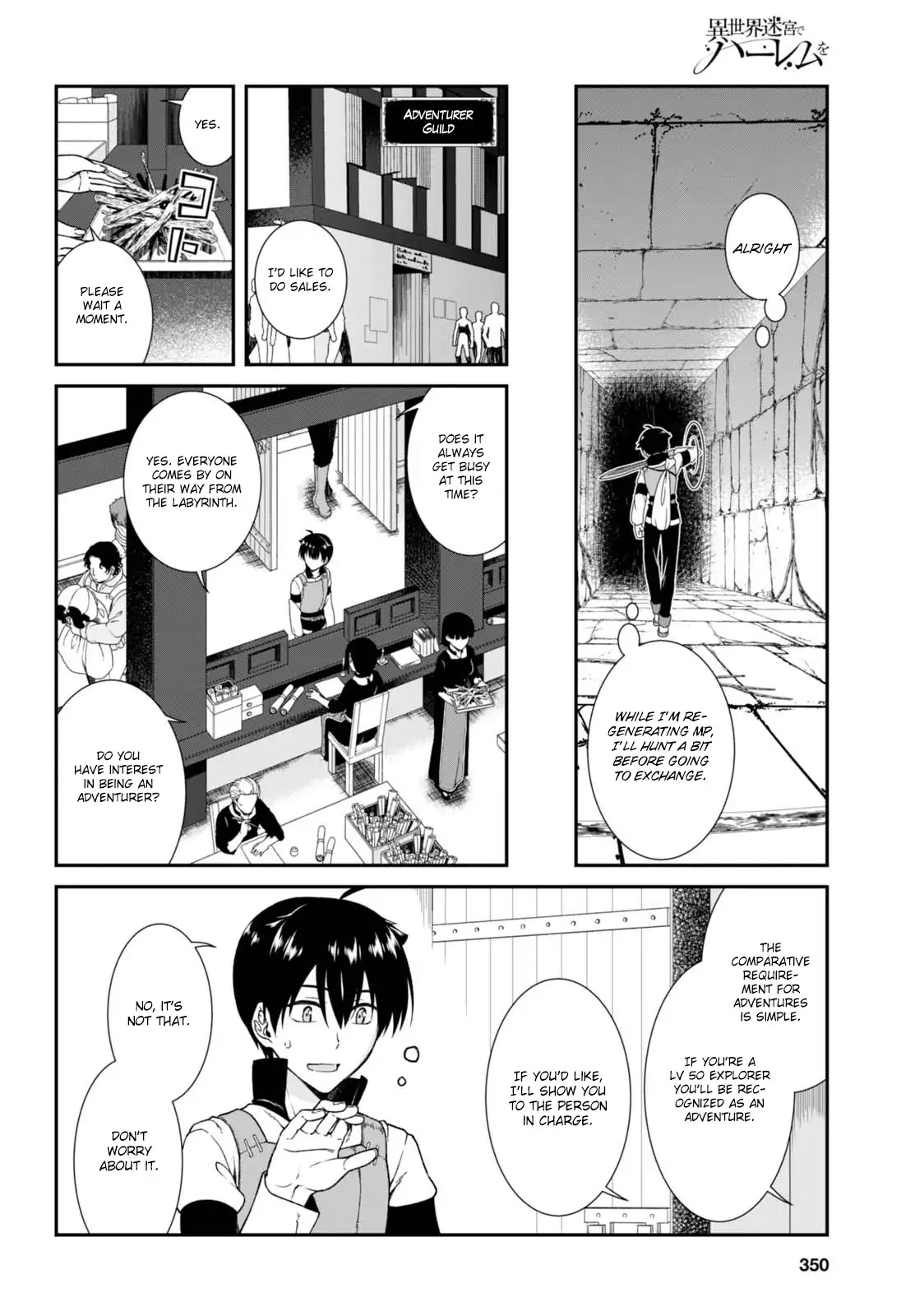 Isekai Meikyuu de Harem o Chapter 5 - Page 14