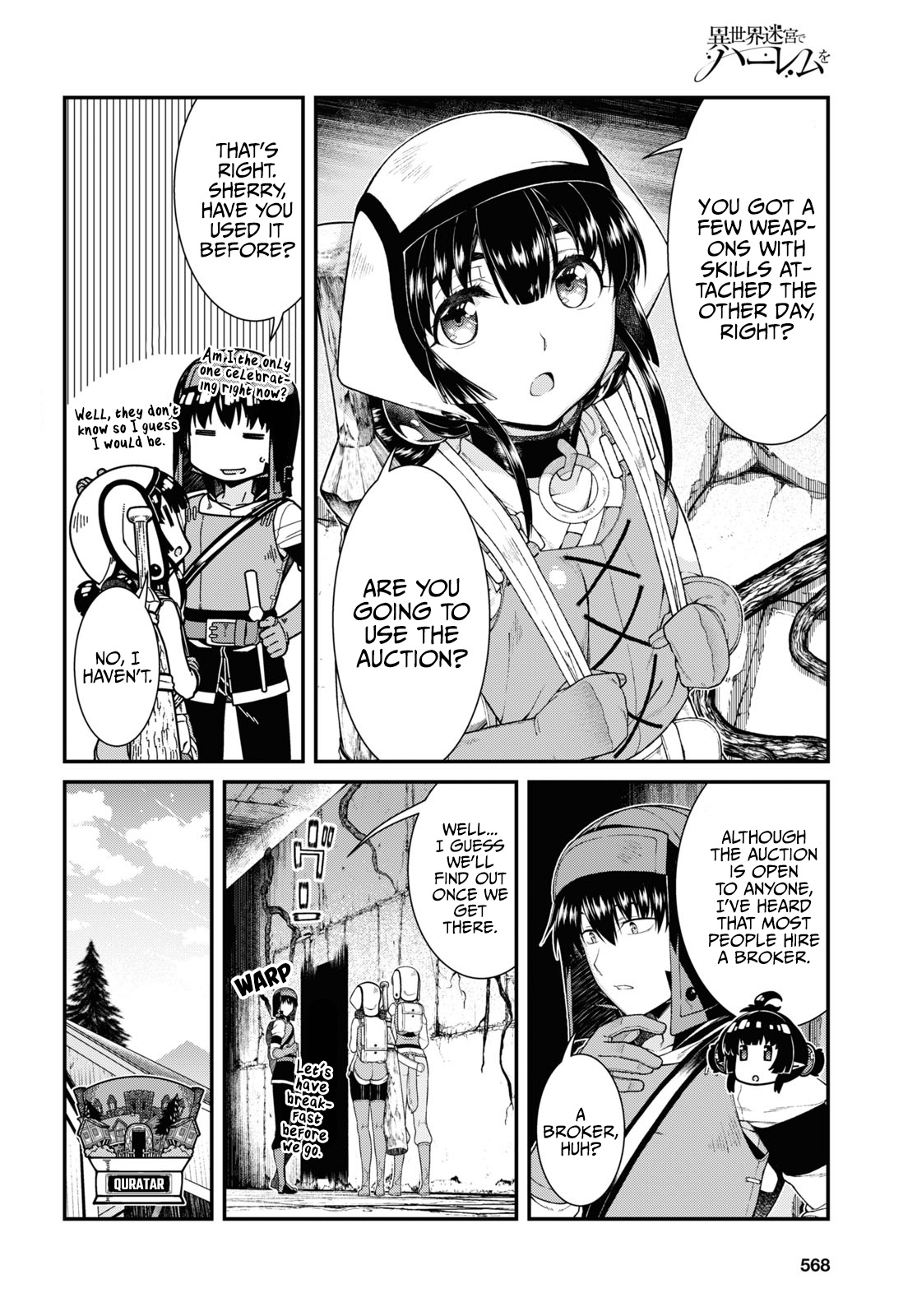 Isekai Meikyuu de Harem o Chapter 52 - Page 2