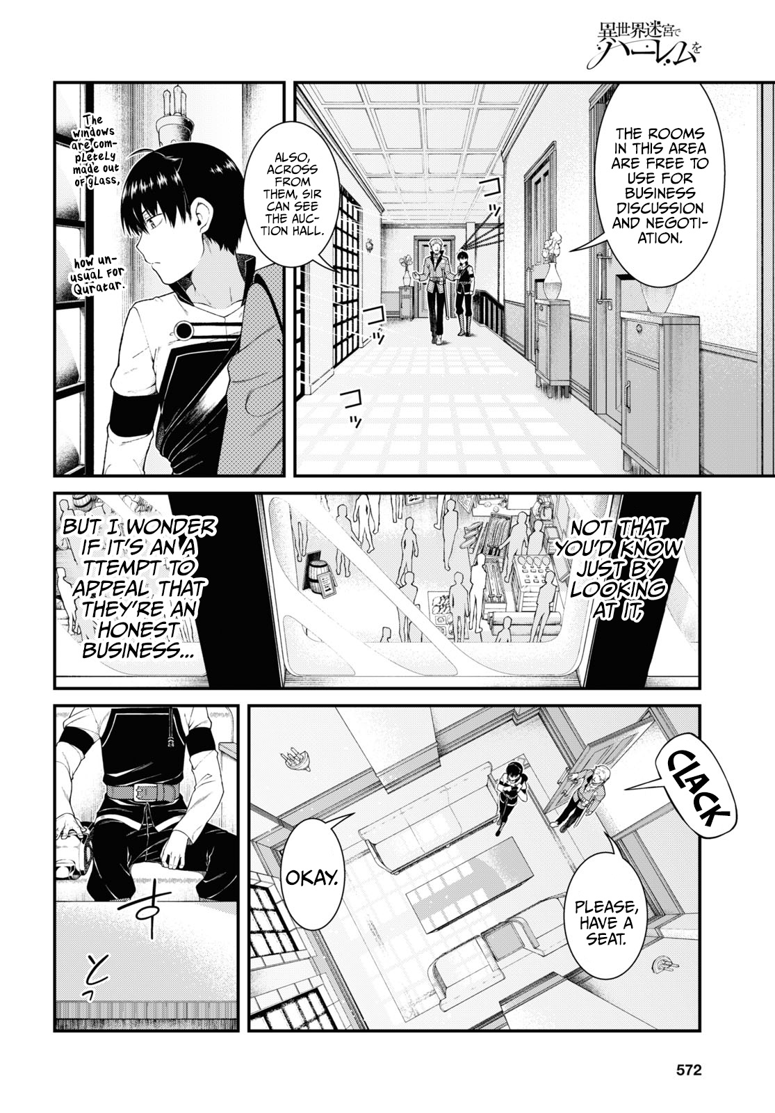 Isekai Meikyuu de Harem o Chapter 52 - Page 6