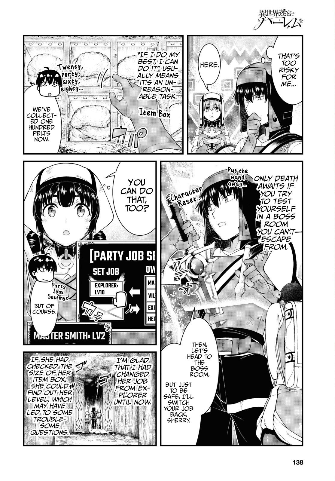 Isekai Meikyuu de Harem o Chapter 55 - Page 8