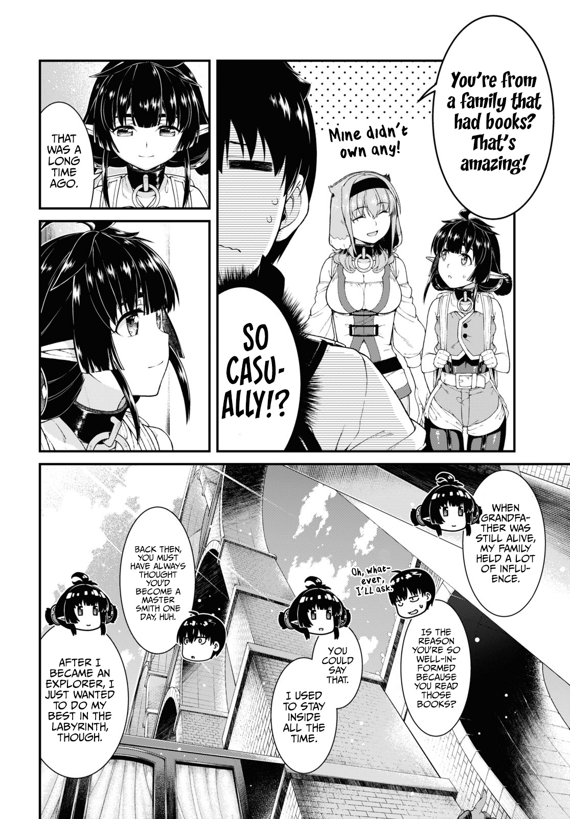 Isekai Meikyuu de Harem o Chapter 56 - Page 12