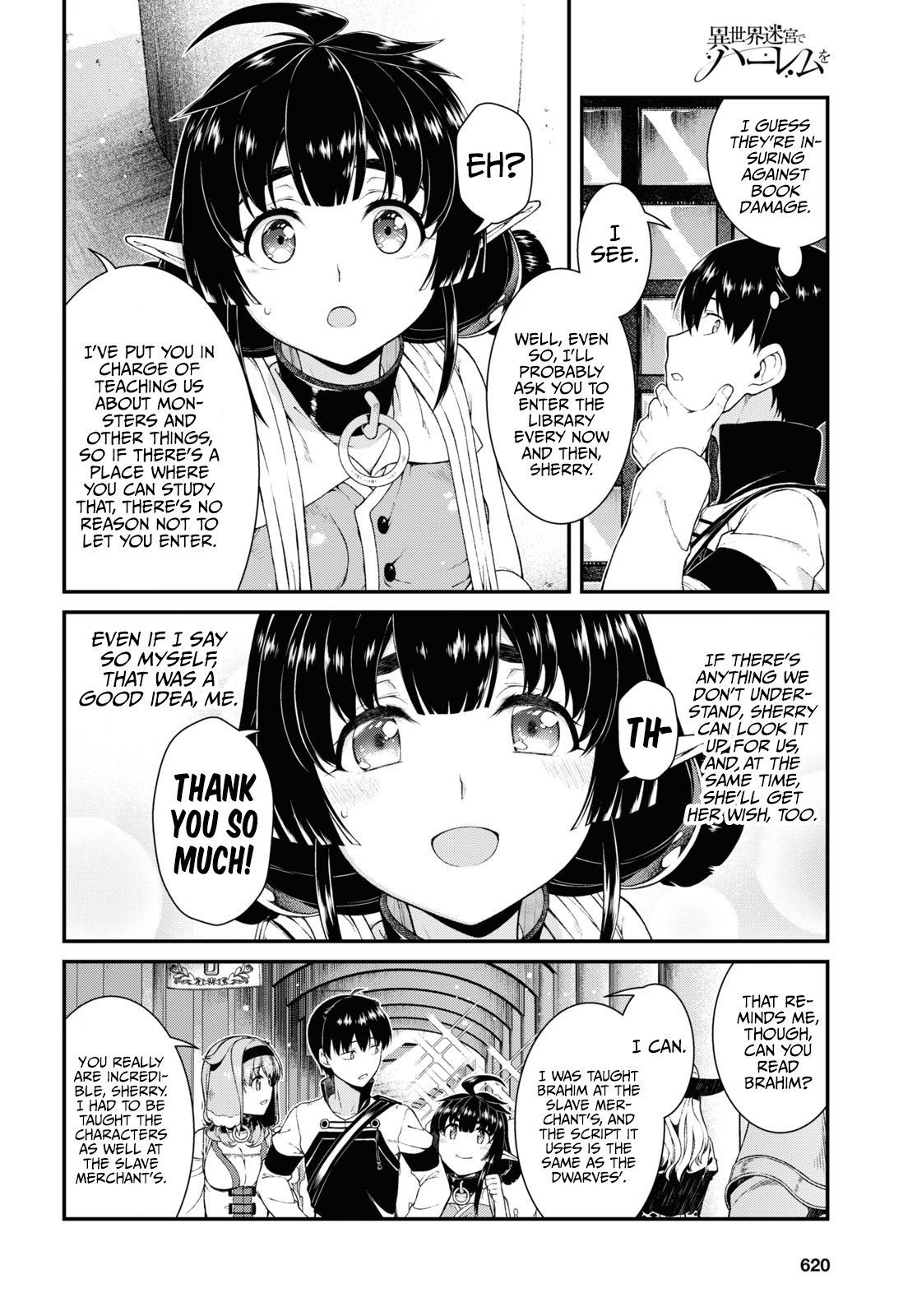 Isekai Meikyuu de Harem o Chapter 56 - Page 14