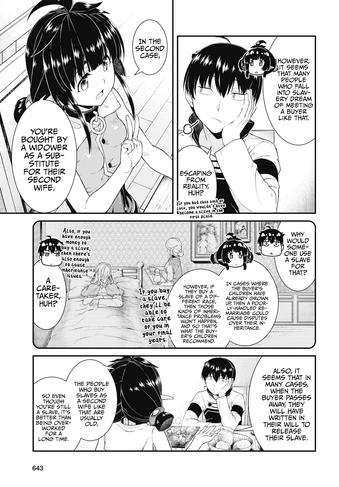 Isekai Meikyuu de Harem o Chapter 60 - Page 3