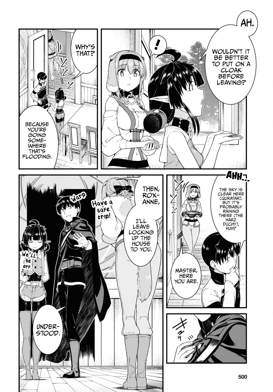 Isekai Meikyuu de Harem o Chapter 62 - Page 12