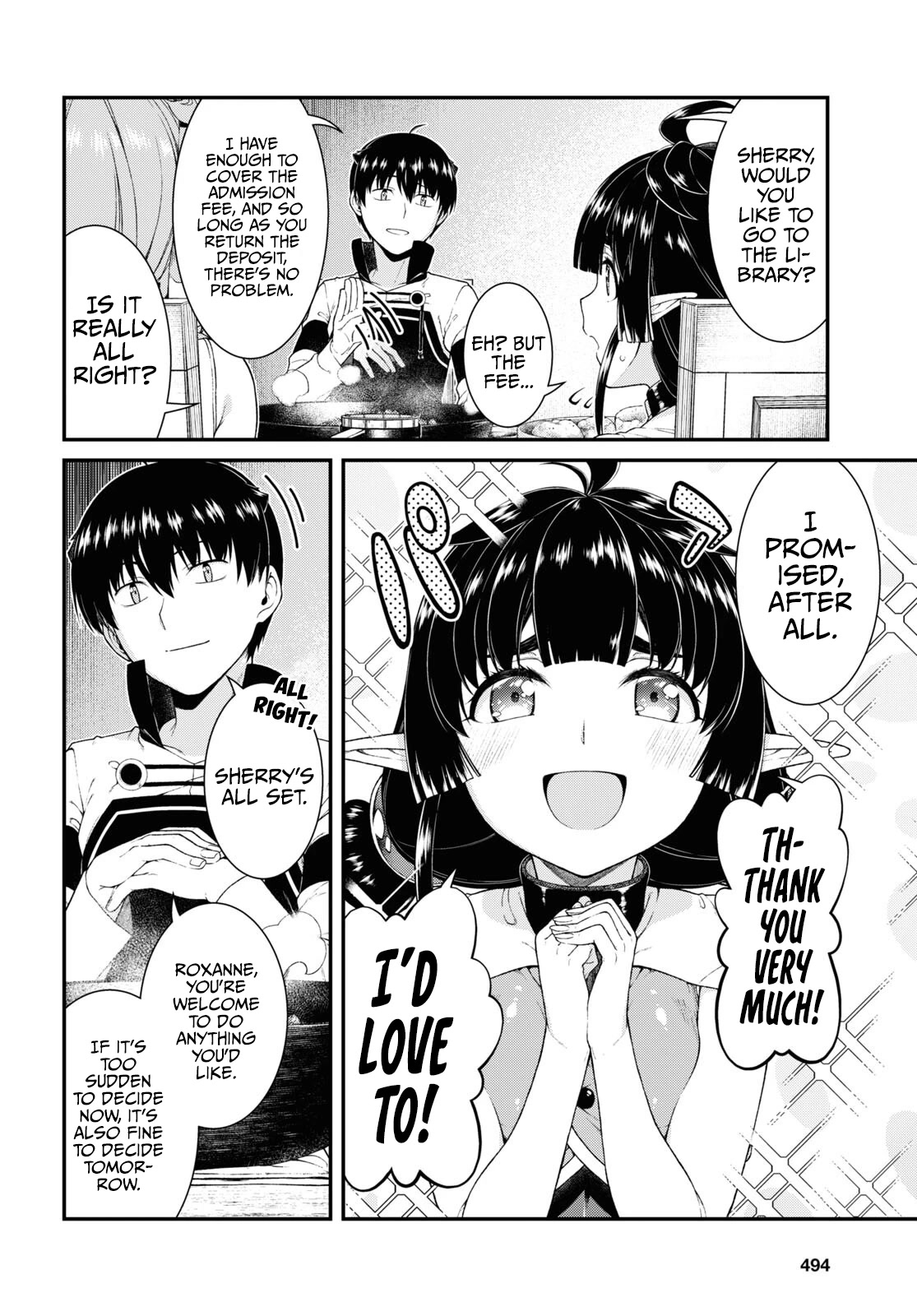 Isekai Meikyuu de Harem o Chapter 62 - Page 6