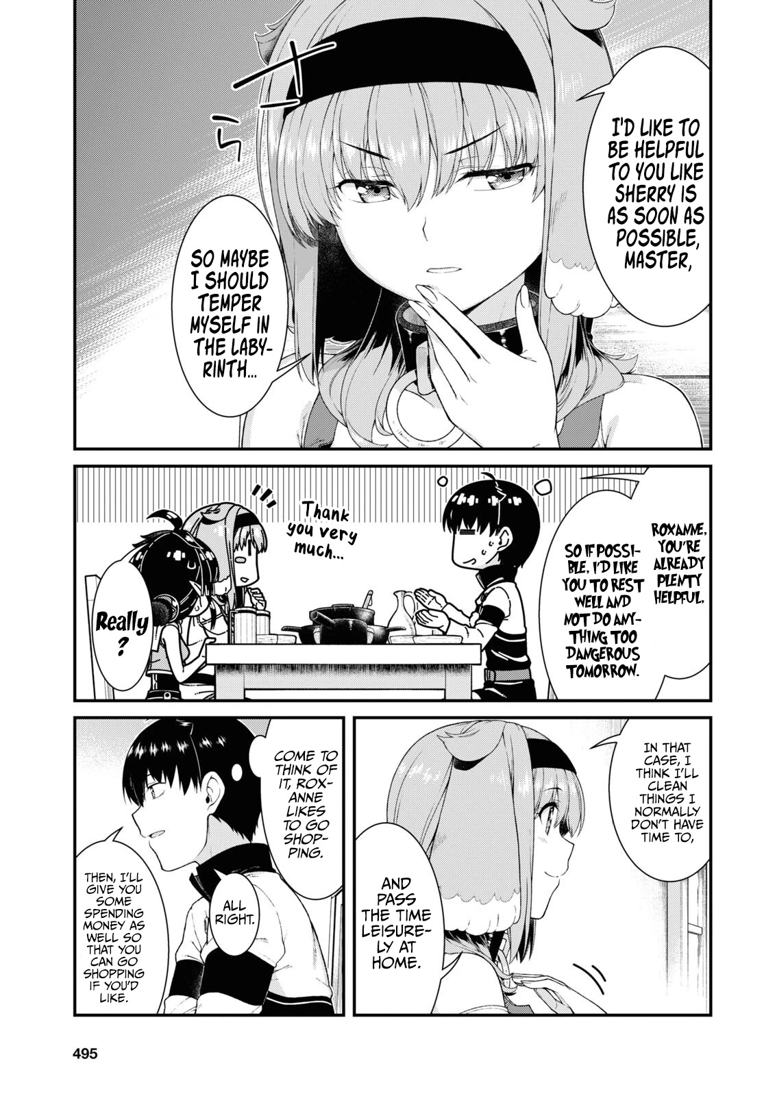 Isekai Meikyuu de Harem o Chapter 62 - Page 7
