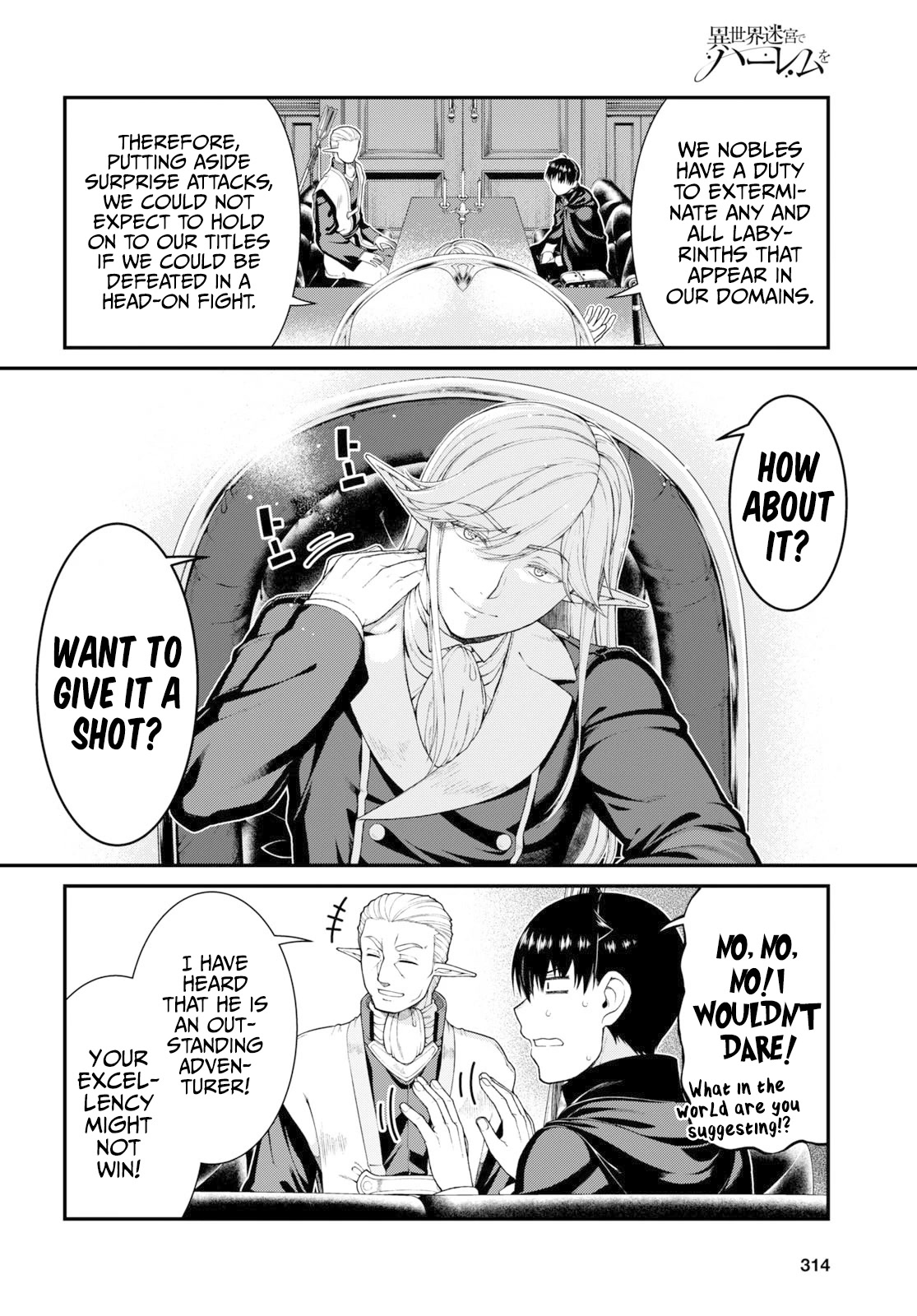 Isekai Meikyuu de Harem o Chapter 64 - Page 4