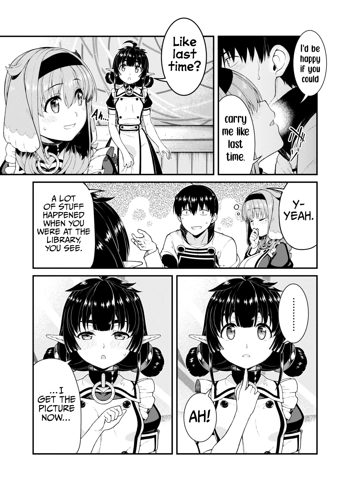 Isekai Meikyuu de Harem o Chapter 73 - Page 5