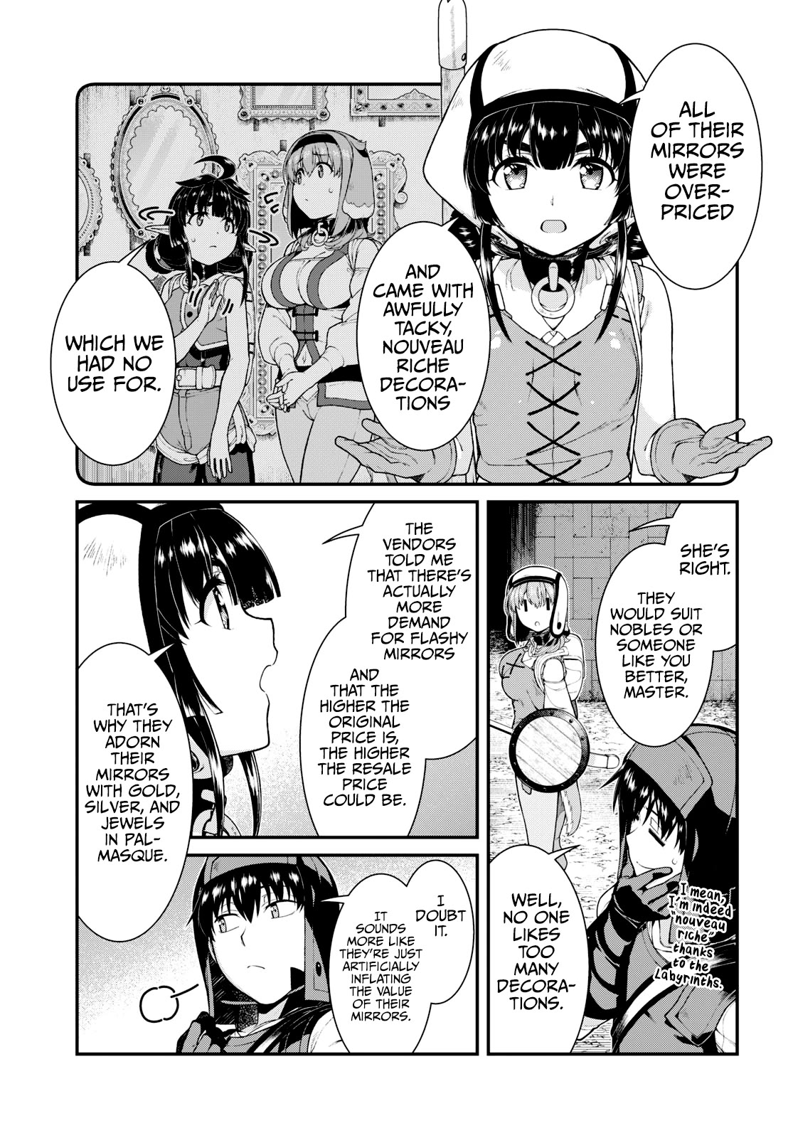 Isekai Meikyuu de Harem o Chapter 78 - Page 9