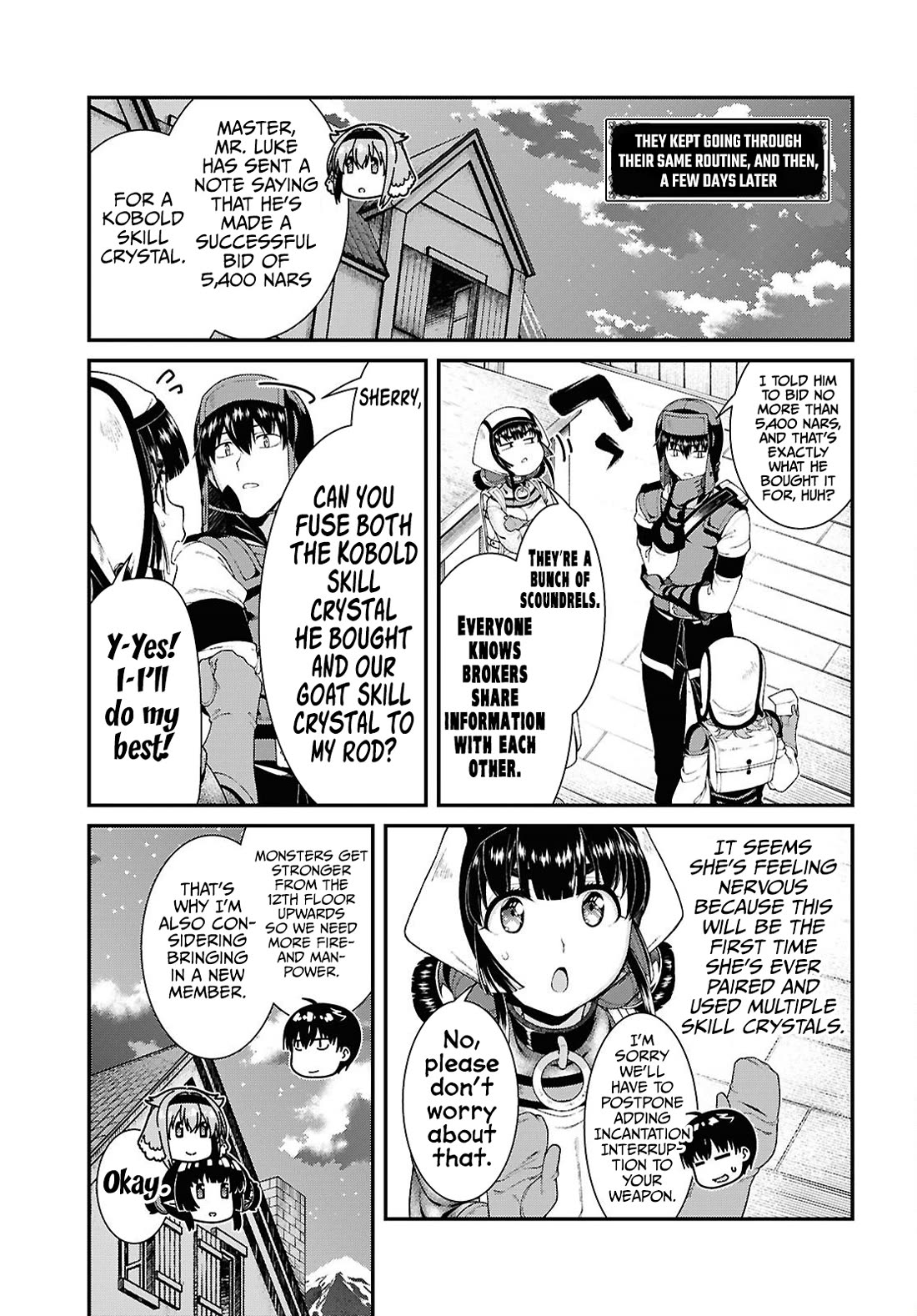 Isekai Meikyuu de Harem o Chapter 94 - Page 9