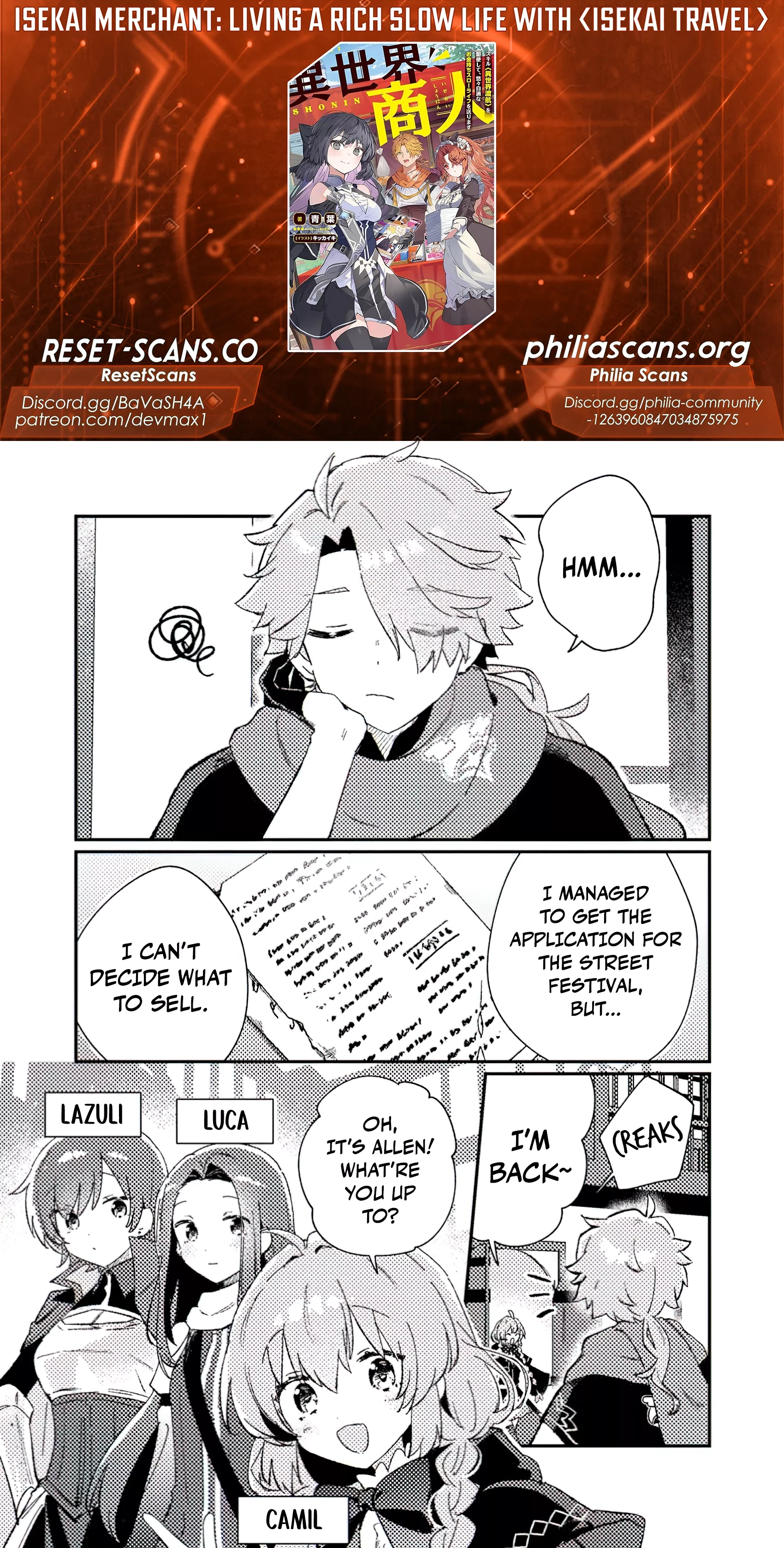 Isekai Merchant: Living a Rich Slow Life With Isekai Travel Chapter 4.1 - Page 1