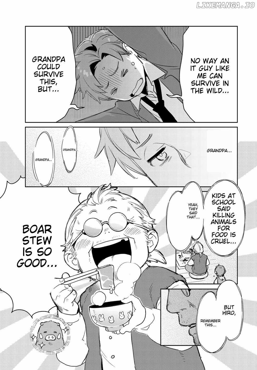 Isekai ni Kita Mitai Dakedo Dousureba Yoi no Darou: Shachiku SE no My Pace Boukenki Chapter 1 - Page 15