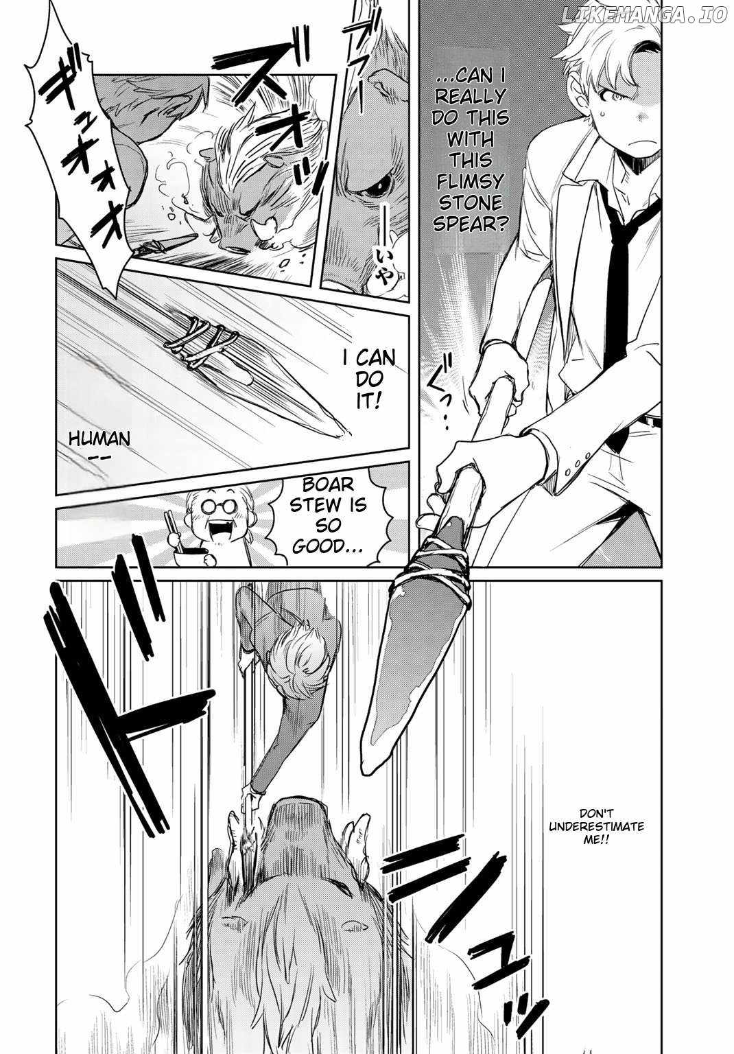 Isekai ni Kita Mitai Dakedo Dousureba Yoi no Darou: Shachiku SE no My Pace Boukenki Chapter 1 - Page 32