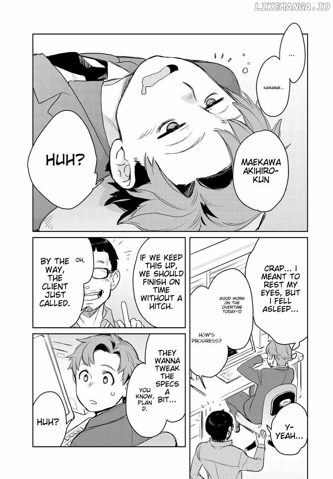 Isekai ni Kita Mitai Dakedo Dousureba Yoi no Darou: Shachiku SE no My Pace Boukenki Chapter 1 - Page 5