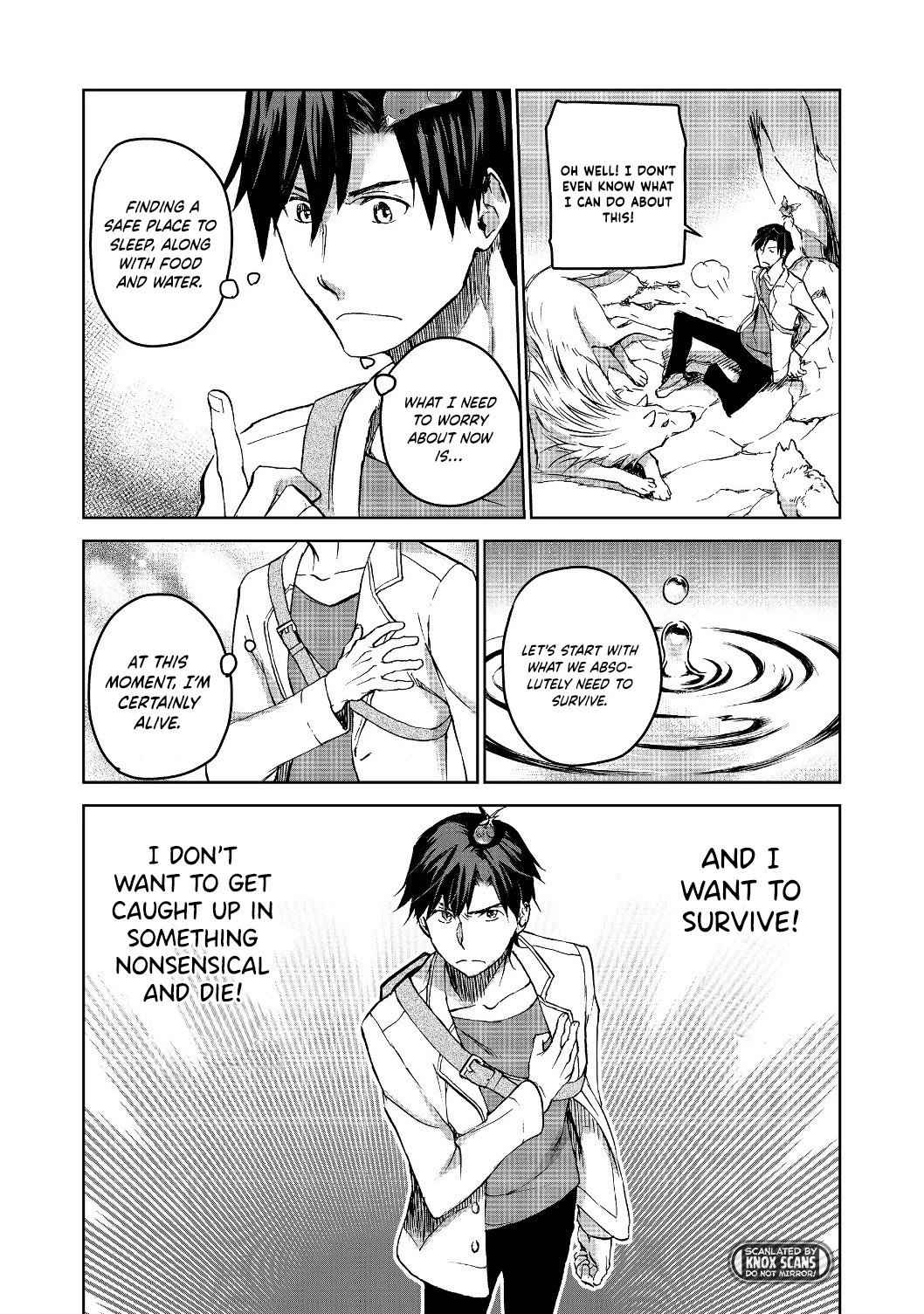 Isekai ni Otosareta… Jouka wa Kihon! Chapter 3 - Page 7