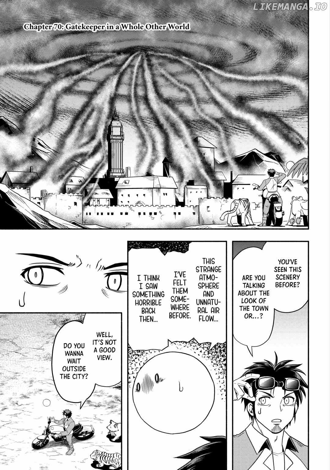 Isekai ni Tobasareta Ossan wa Doko e Iku? Chapter 70 - Page 1