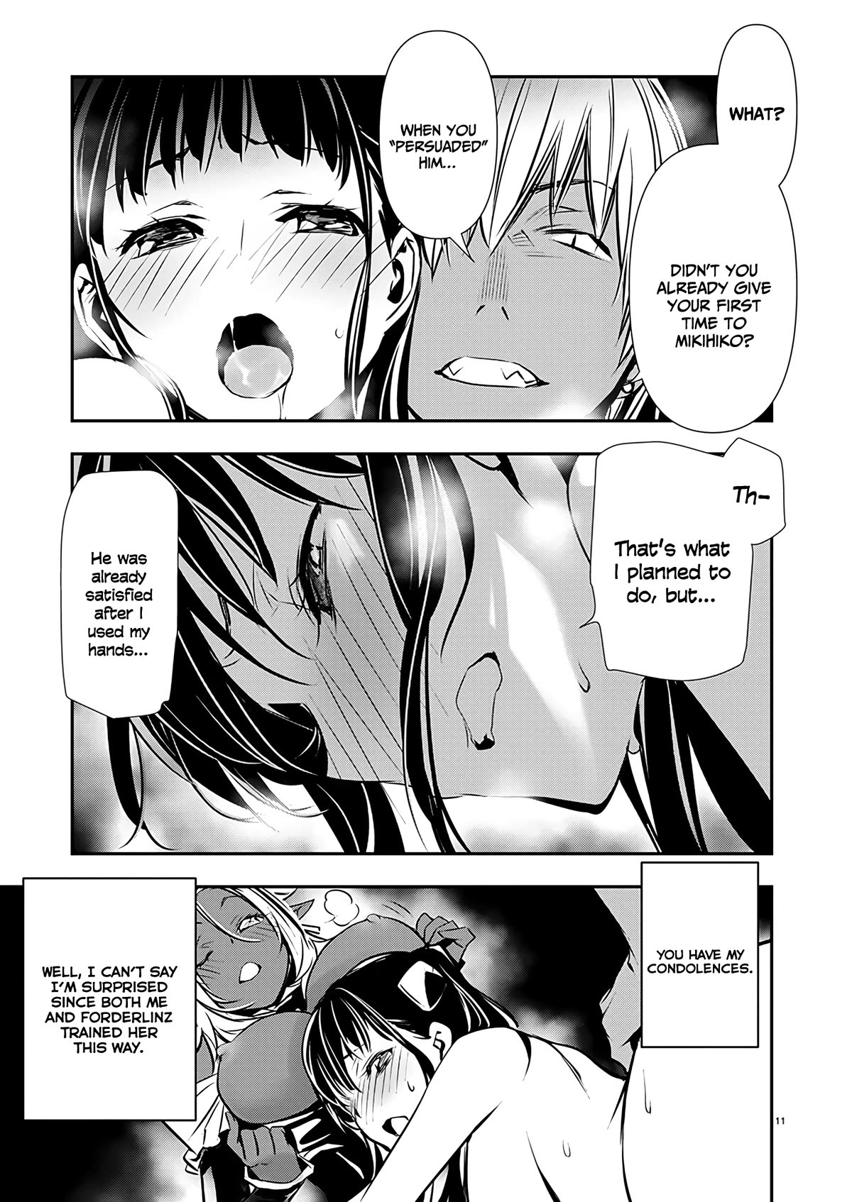 Isekai NTR ~Shinyuu no Onna wo Saikyou Skill de Otosu Houhou~ Chapter 47 - Page 12