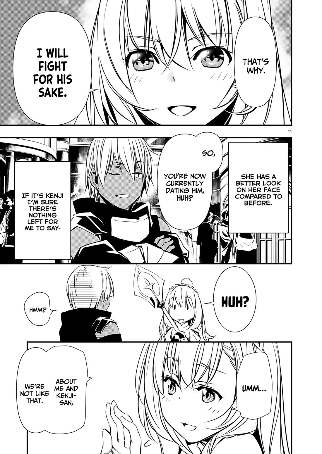 Isekai NTR ~Shinyuu no Onna wo Saikyou Skill de Otosu Houhou~ Chapter 60 - Page 12