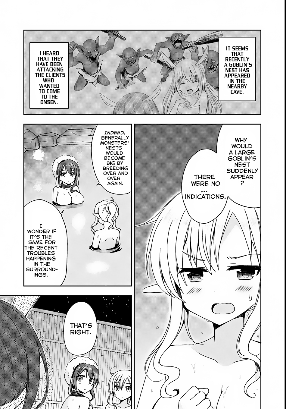 Isekai Onsen ni Tensei shita Ore no Kounou ga Tondemosugiru Chapter 4 - Page 4