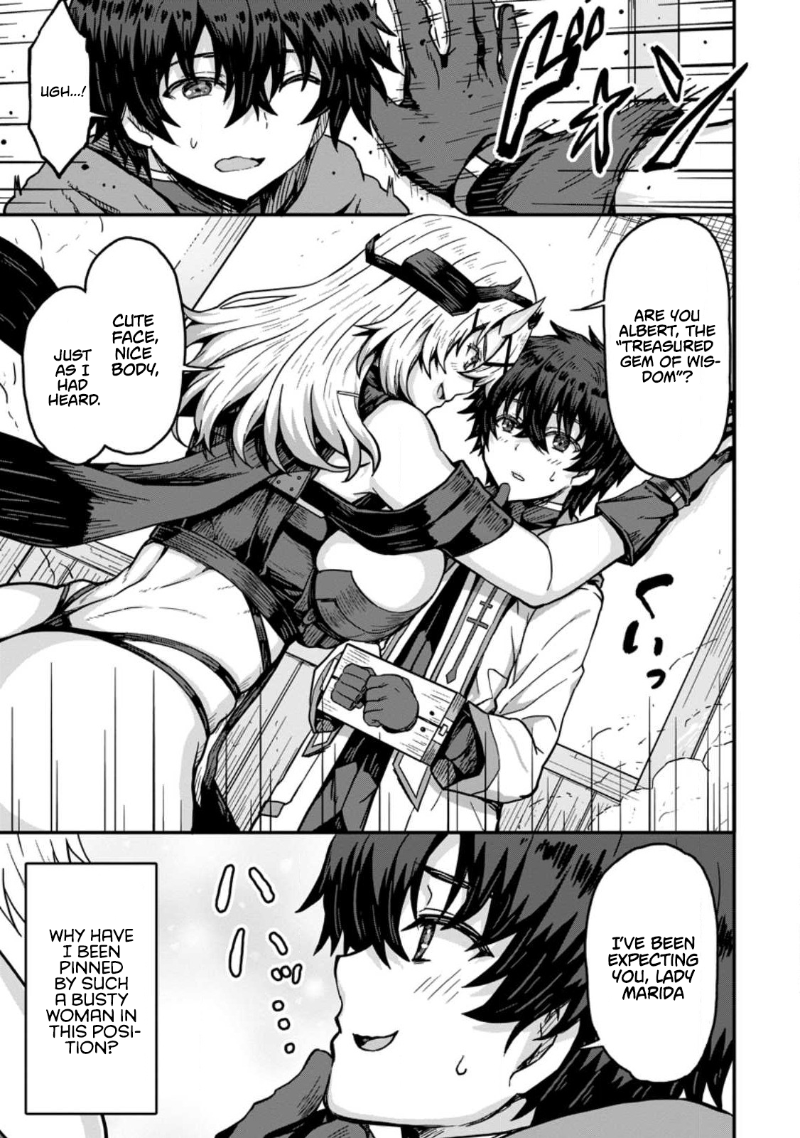 Isekai Saikyou no Yome desu ga, Yoru no Tatakai wa Ore no Hou ga Tsuyoi You desu: Chiryaku o Ikashite Nariagaru Harem Senki Chapter 1 - Page 3