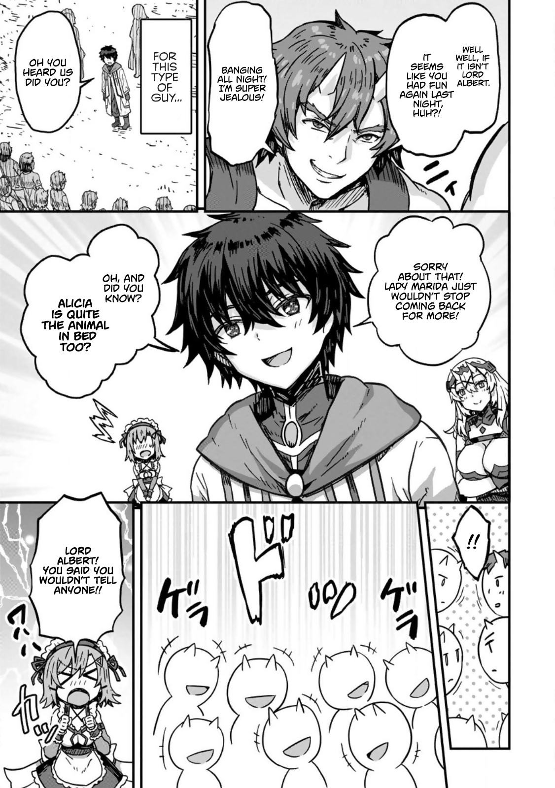 Isekai Saikyou no Yome desu ga, Yoru no Tatakai wa Ore no Hou ga Tsuyoi You desu: Chiryaku o Ikashite Nariagaru Harem Senki Chapter 1 - Page 25