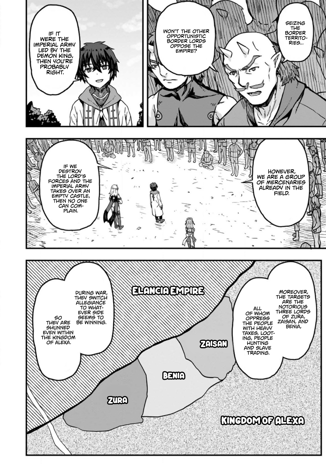 Isekai Saikyou no Yome desu ga, Yoru no Tatakai wa Ore no Hou ga Tsuyoi You desu: Chiryaku o Ikashite Nariagaru Harem Senki Chapter 1 - Page 28