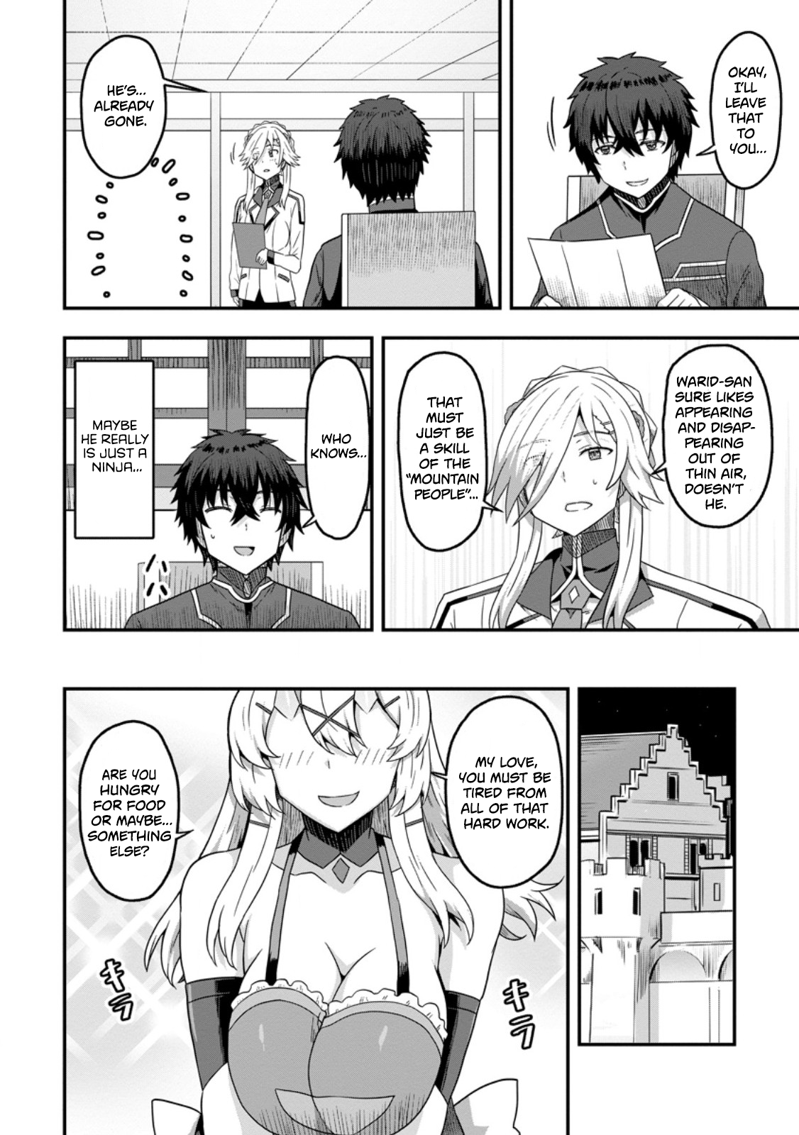 Isekai Saikyou no Yome desu ga, Yoru no Tatakai wa Ore no Hou ga Tsuyoi You desu: Chiryaku o Ikashite Nariagaru Harem Senki Chapter 12 - Page 14
