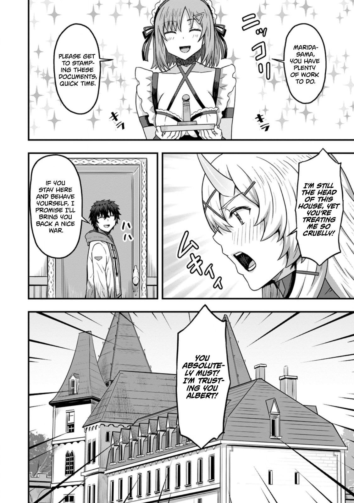 Isekai Saikyou no Yome desu ga, Yoru no Tatakai wa Ore no Hou ga Tsuyoi You desu: Chiryaku o Ikashite Nariagaru Harem Senki Chapter 12 - Page 30