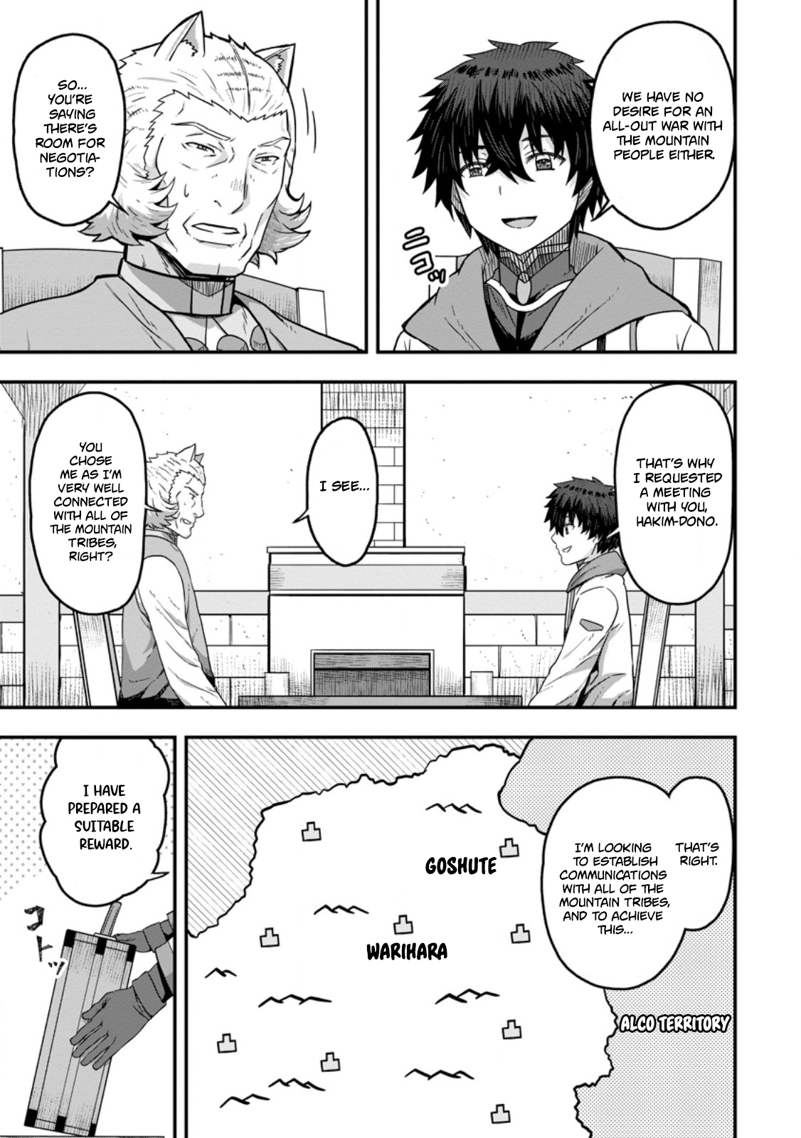 Isekai Saikyou no Yome desu ga, Yoru no Tatakai wa Ore no Hou ga Tsuyoi You desu: Chiryaku o Ikashite Nariagaru Harem Senki Chapter 13 - Page 3