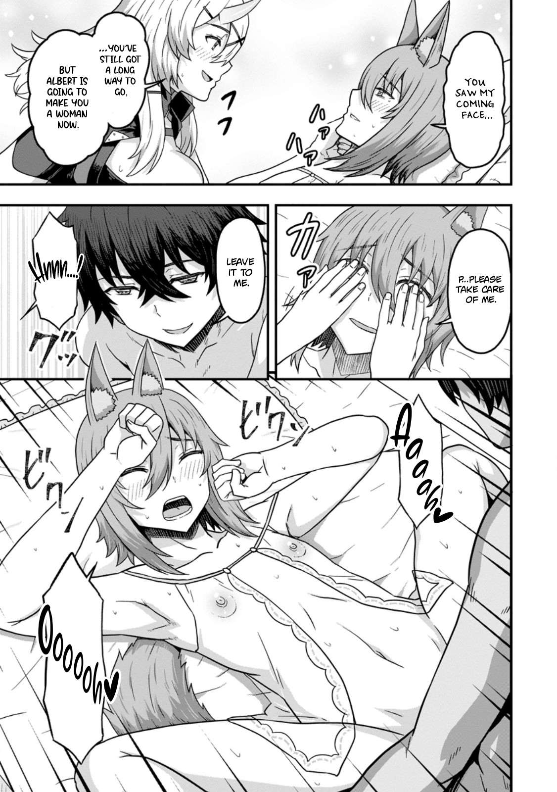 Isekai Saikyou no Yome desu ga, Yoru no Tatakai wa Ore no Hou ga Tsuyoi You desu: Chiryaku o Ikashite Nariagaru Harem Senki Chapter 13 - Page 27