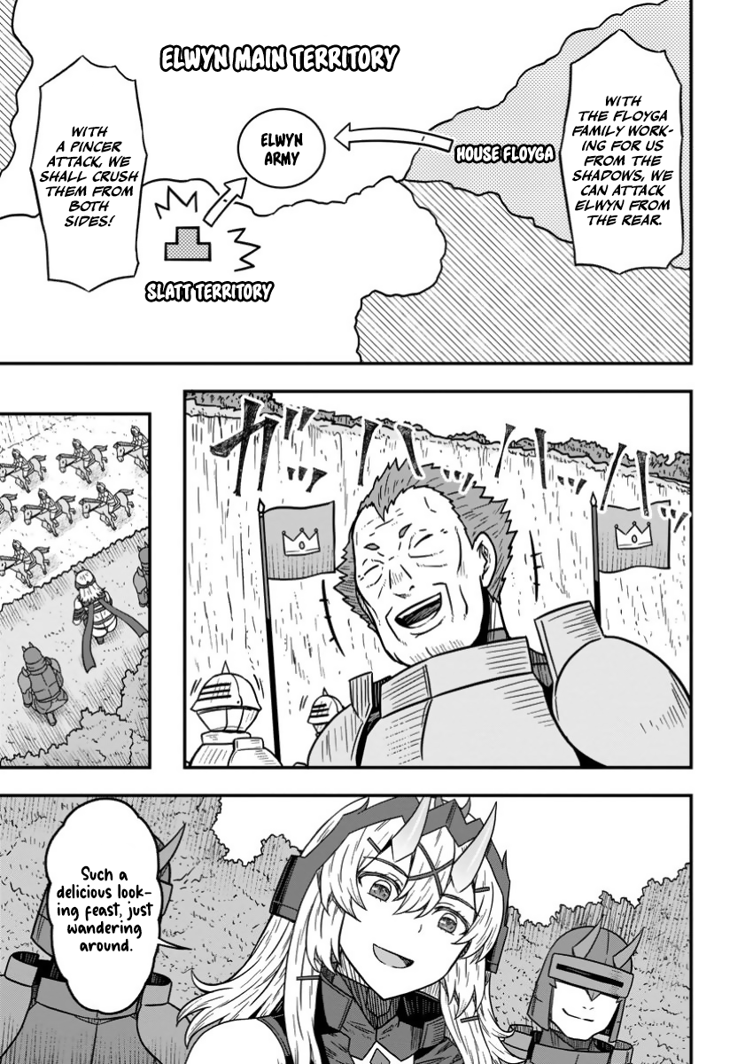 Isekai Saikyou no Yome desu ga, Yoru no Tatakai wa Ore no Hou ga Tsuyoi You desu: Chiryaku o Ikashite Nariagaru Harem Senki Chapter 16 - Page 19