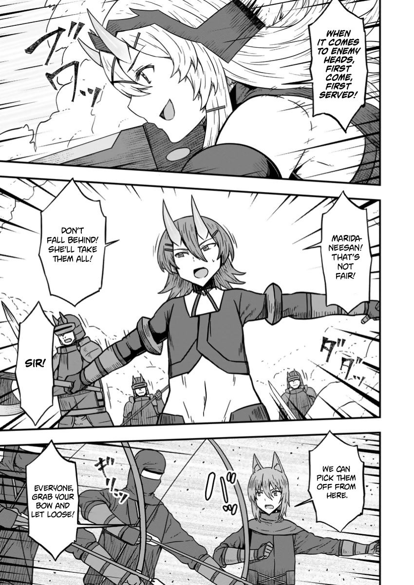 Isekai Saikyou no Yome desu ga, Yoru no Tatakai wa Ore no Hou ga Tsuyoi You desu: Chiryaku o Ikashite Nariagaru Harem Senki Chapter 16 - Page 27