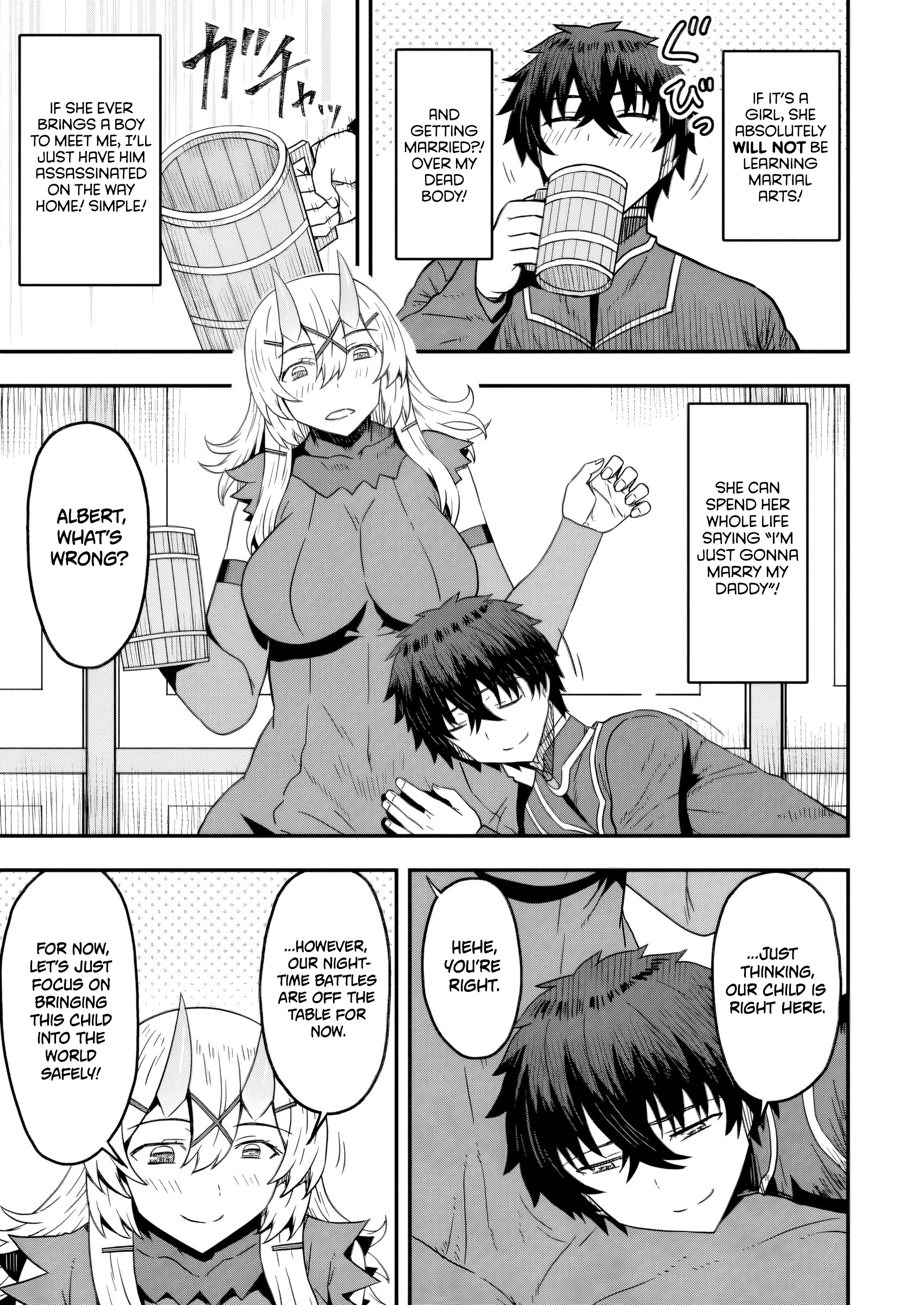 Isekai Saikyou no Yome desu ga, Yoru no Tatakai wa Ore no Hou ga Tsuyoi You desu: Chiryaku o Ikashite Nariagaru Harem Senki Chapter 18 - Page 19