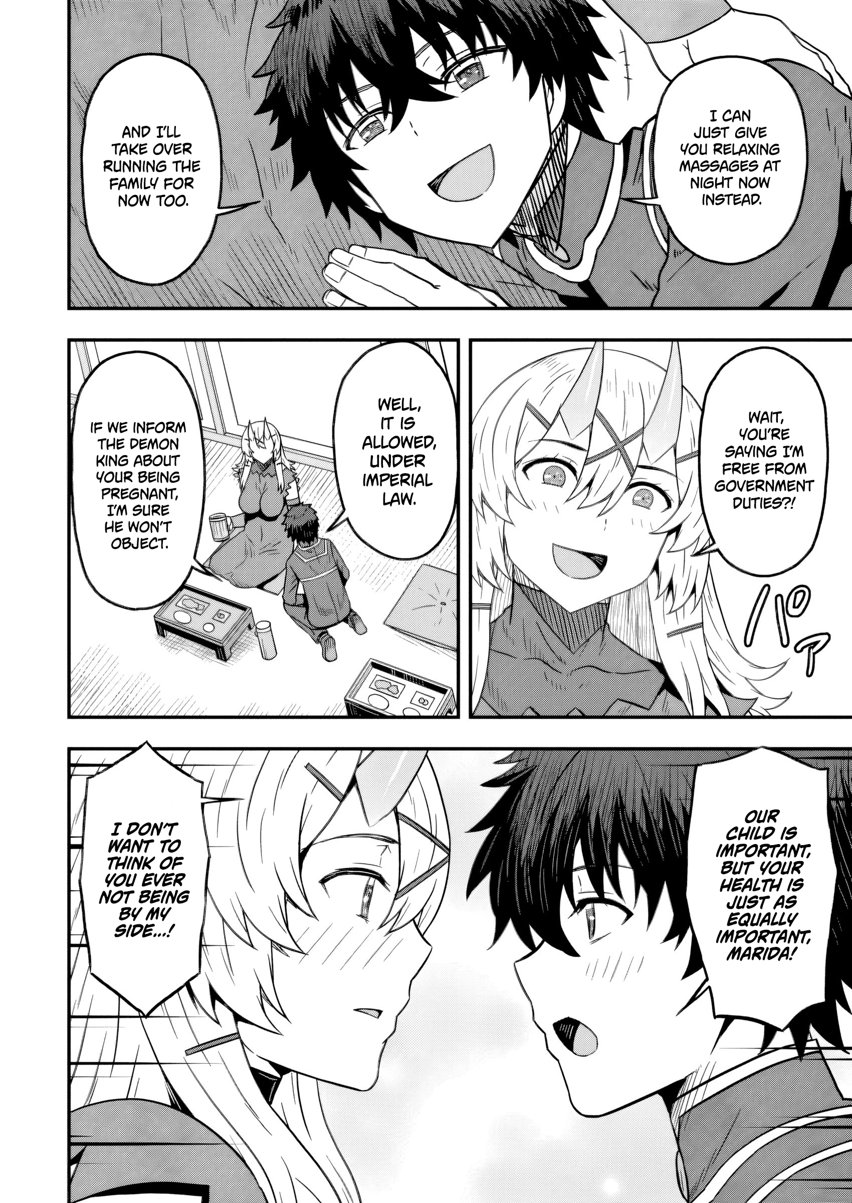 Isekai Saikyou no Yome desu ga, Yoru no Tatakai wa Ore no Hou ga Tsuyoi You desu: Chiryaku o Ikashite Nariagaru Harem Senki Chapter 18 - Page 20