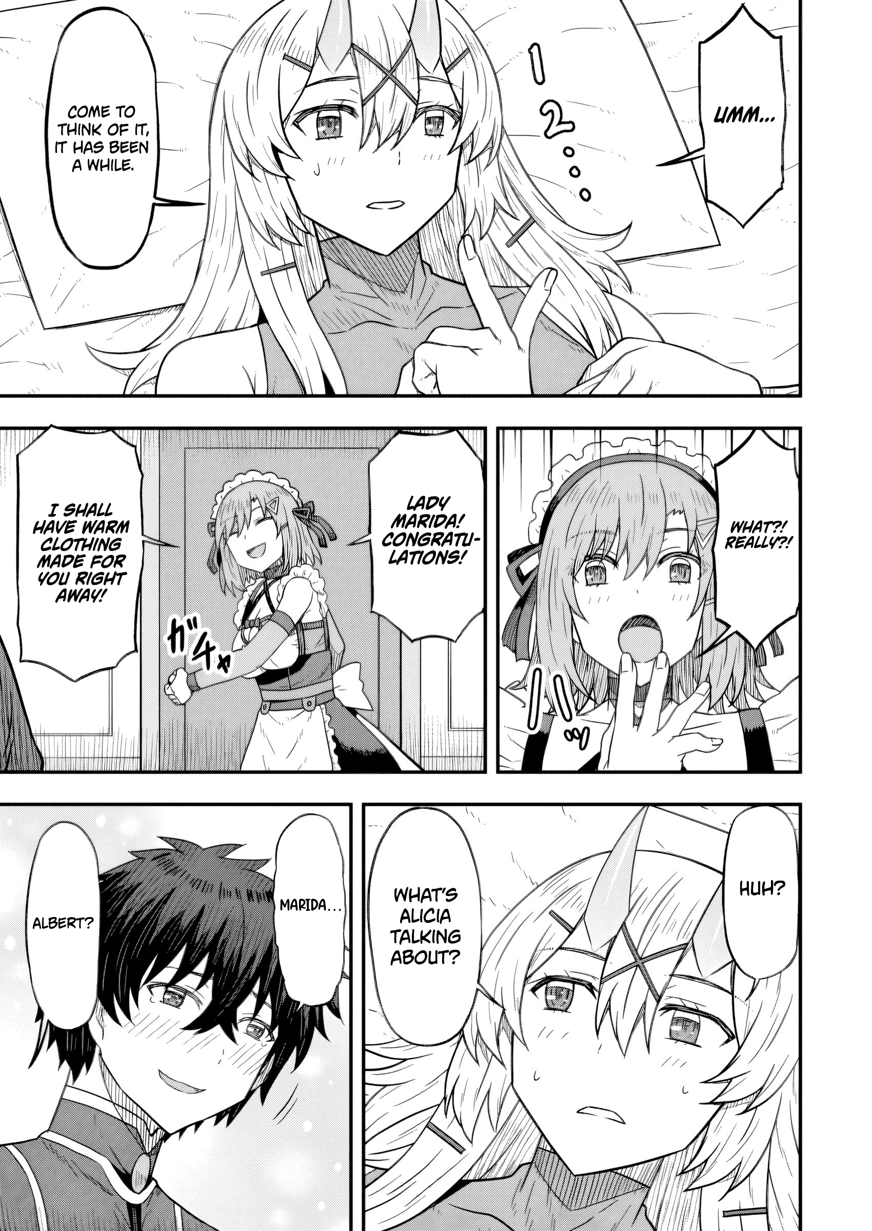 Isekai Saikyou no Yome desu ga, Yoru no Tatakai wa Ore no Hou ga Tsuyoi You desu: Chiryaku o Ikashite Nariagaru Harem Senki Chapter 18 - Page 3
